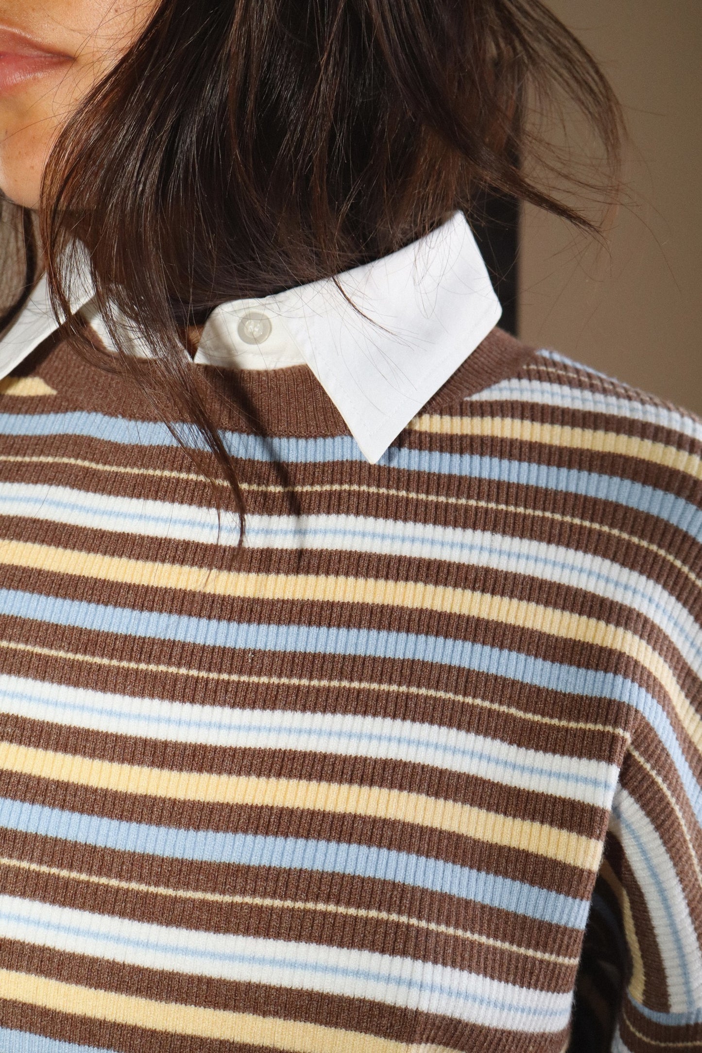 OXFORD LAYERING SWEATER