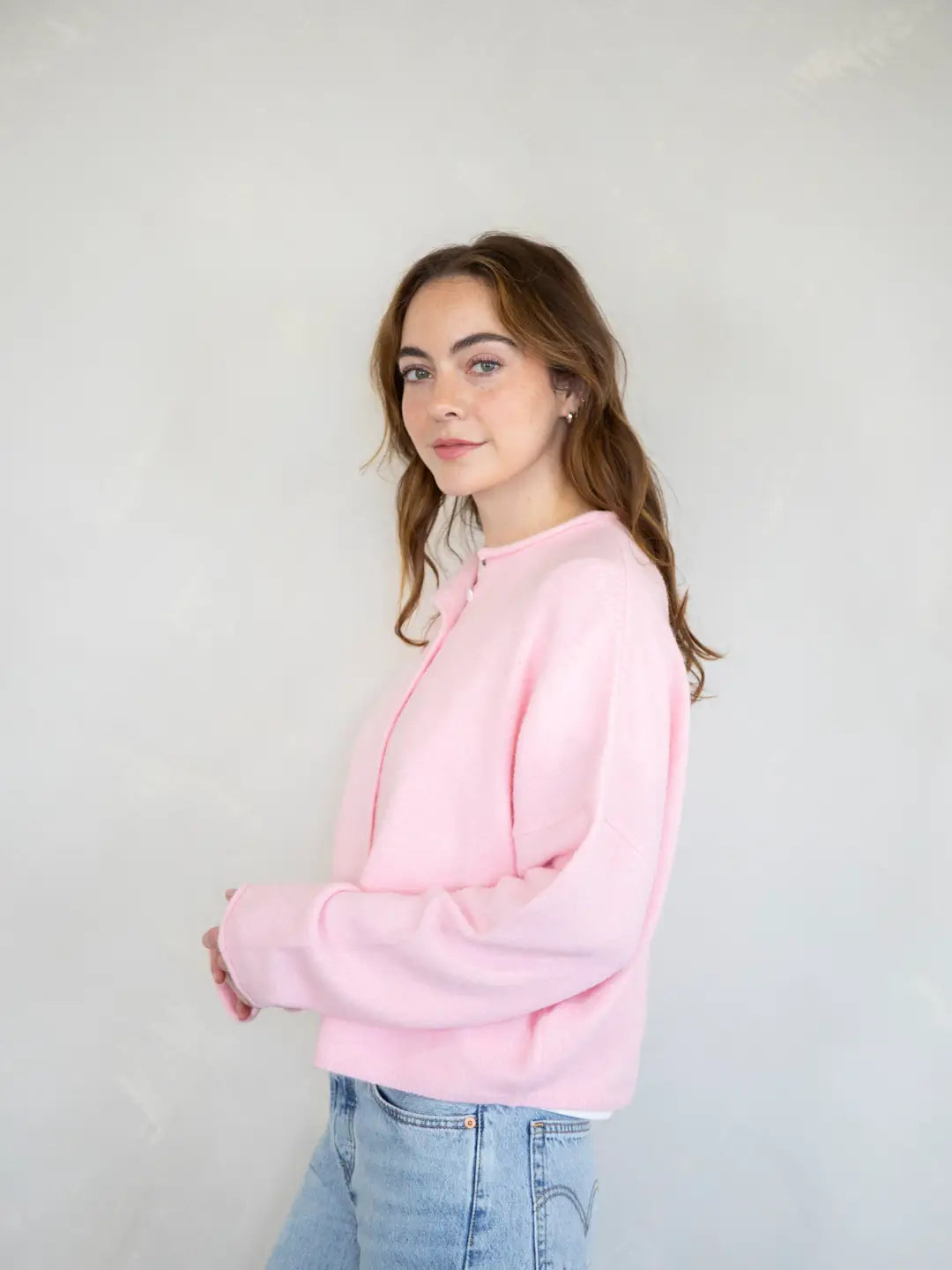 CHURCH GIRL KNIT - BUBBLEGUM PINK