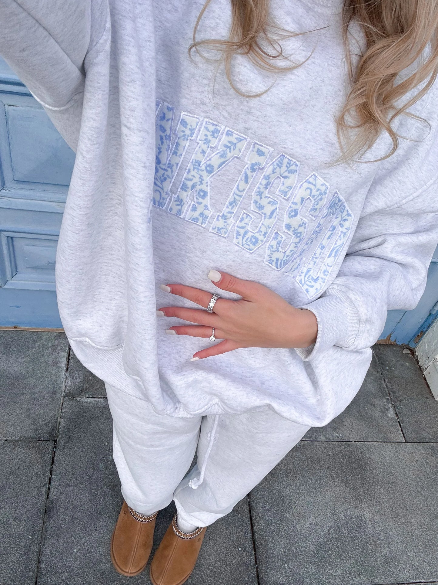 SUNKISSED FLORAL CREW