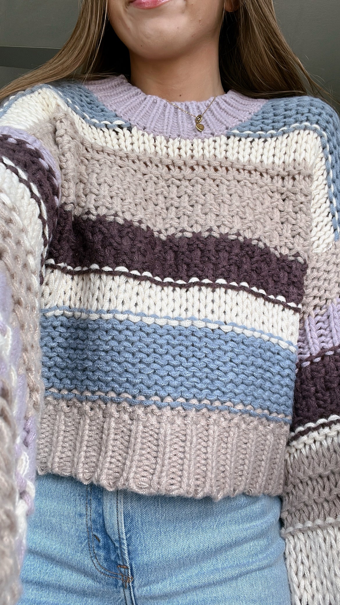 HAZEL CHUNKY KNIT - NEUTRAL