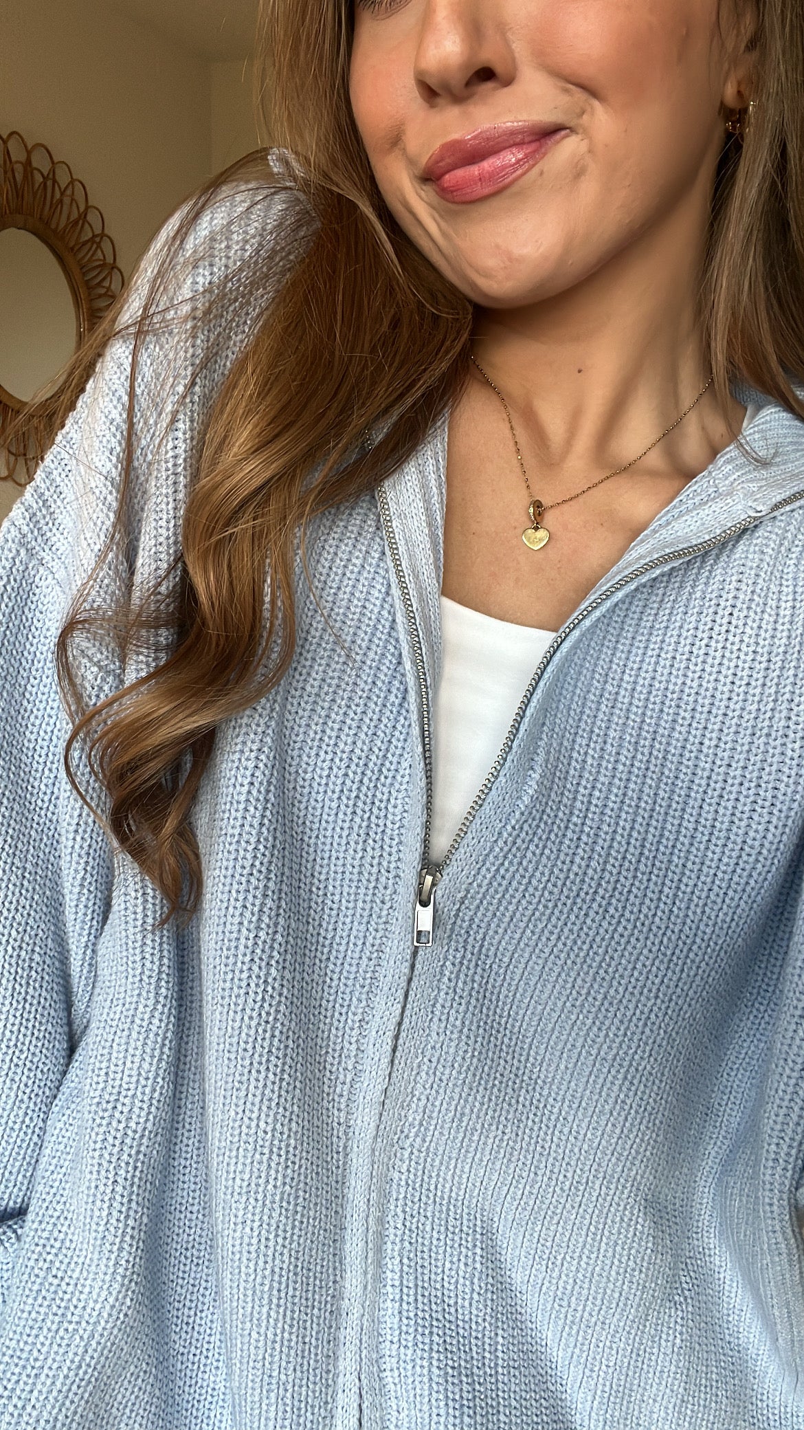 LULANI ZIP UP CARDIGAN