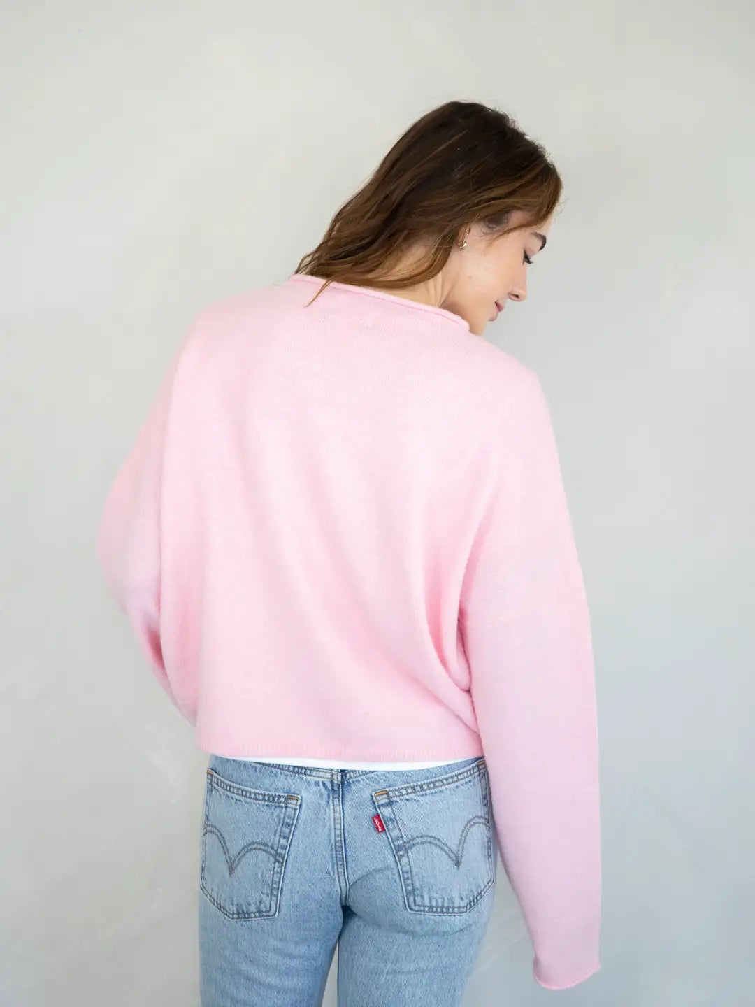 CHURCH GIRL KNIT - BUBBLEGUM PINK