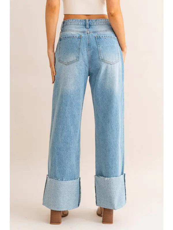 FLORA WIDECUT JEANS