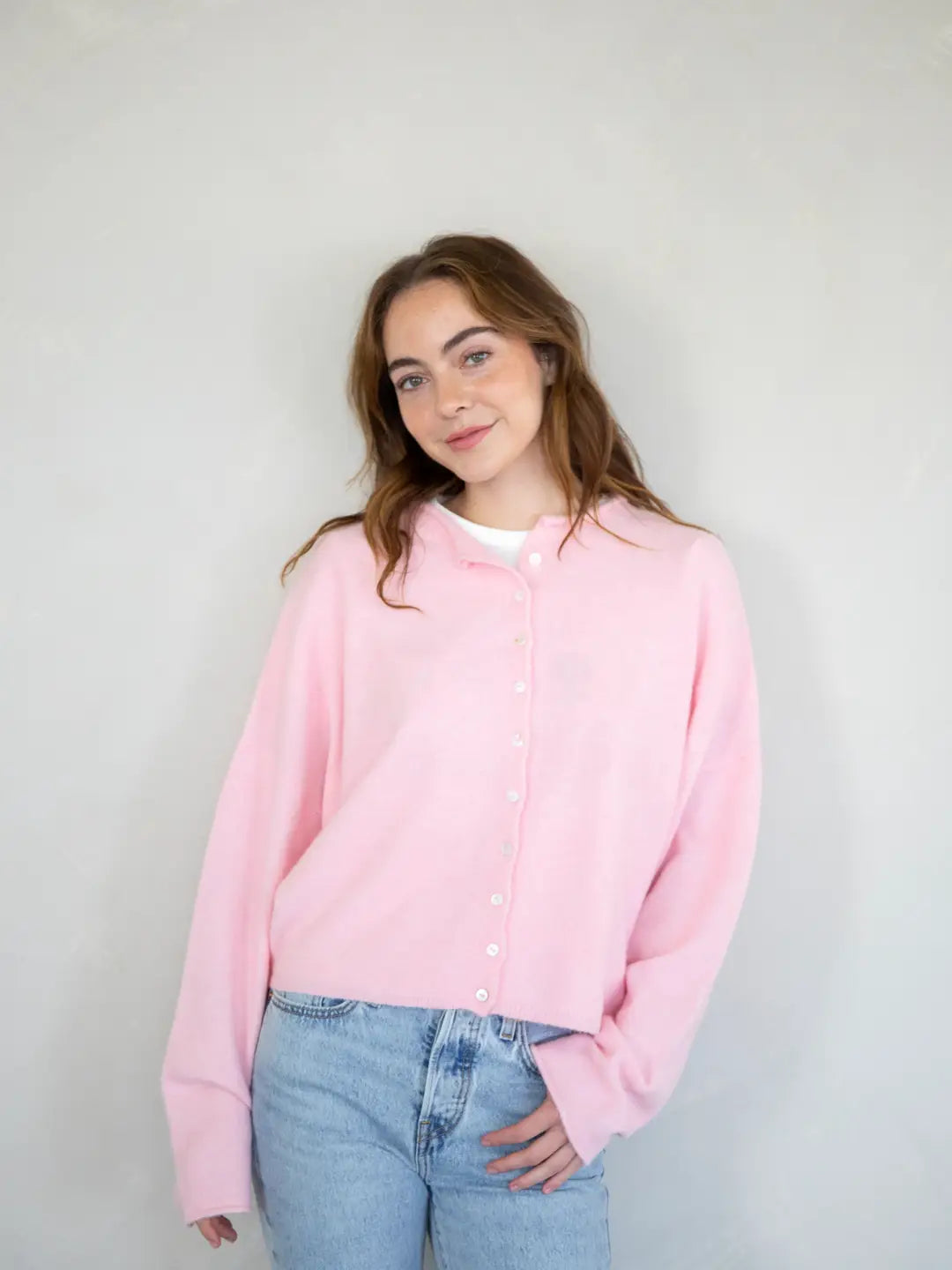 CHURCH GIRL KNIT - BUBBLEGUM PINK