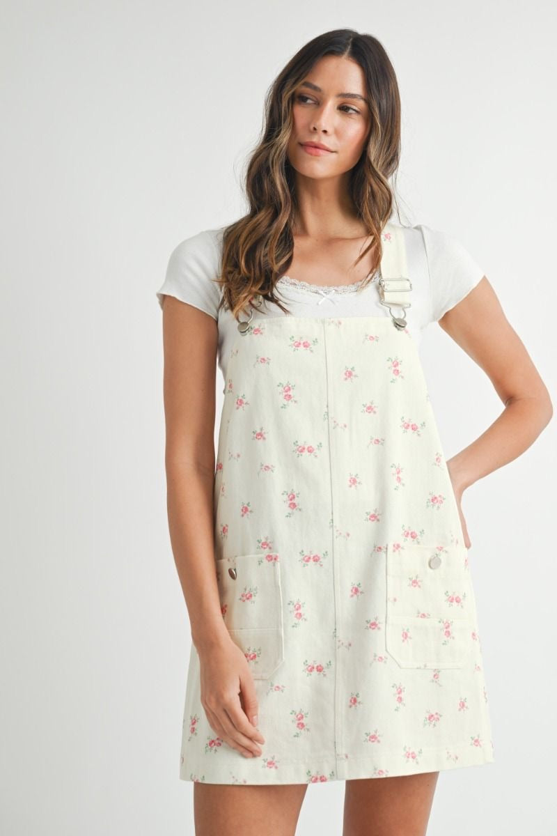 PIXIE OVERALL DRESS