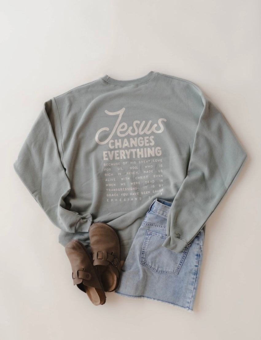 'JESUS CHANGES EVERYTHING' CREW