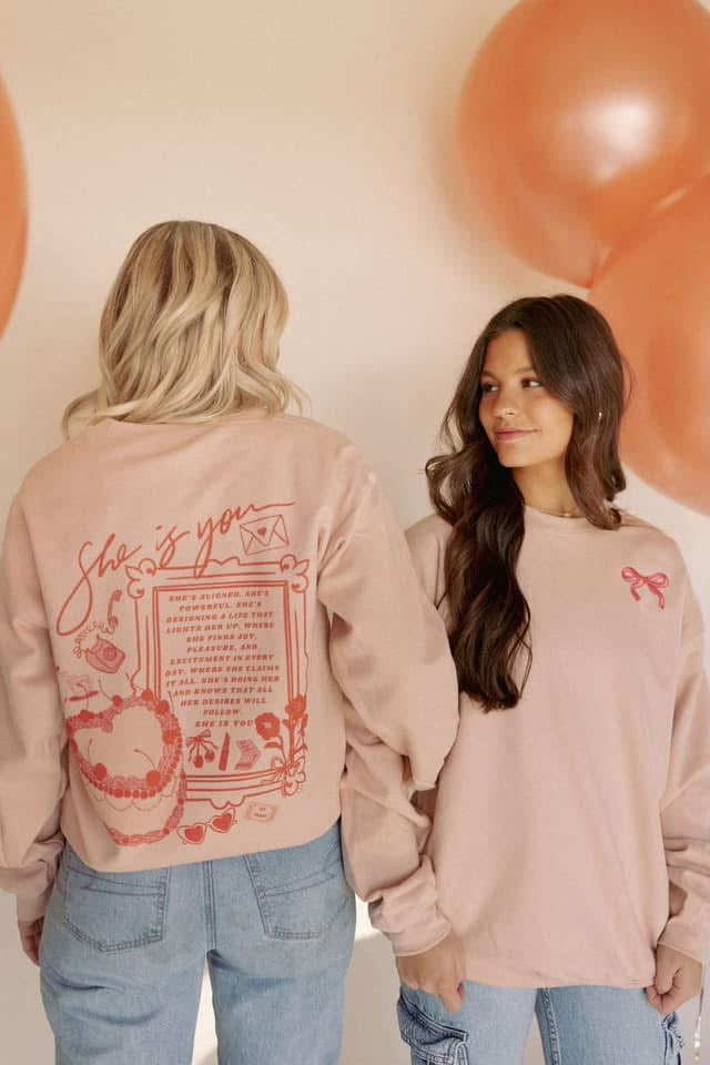 'SHE IS YOU' CREWNECK