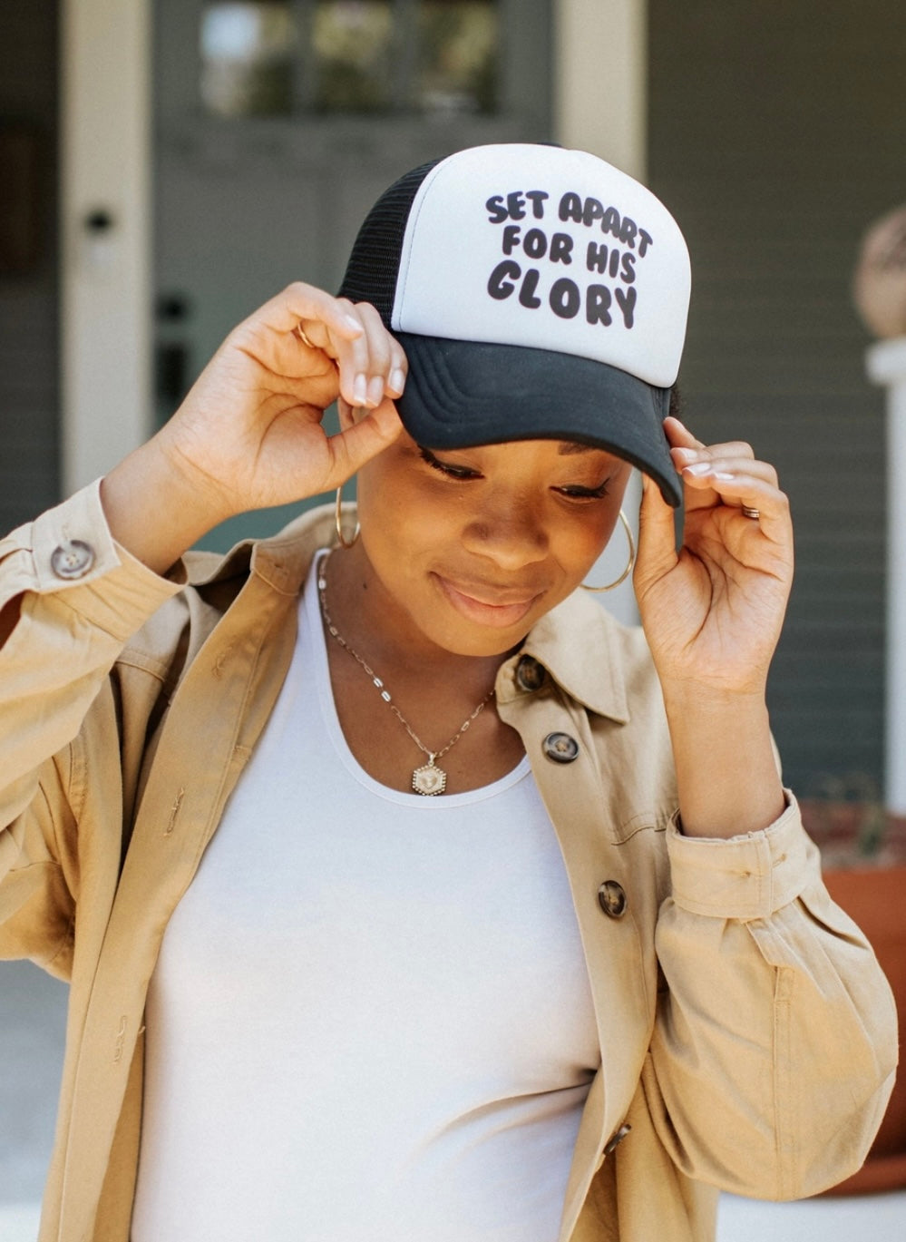 'SET APART FOR HIS GLORY' HAT