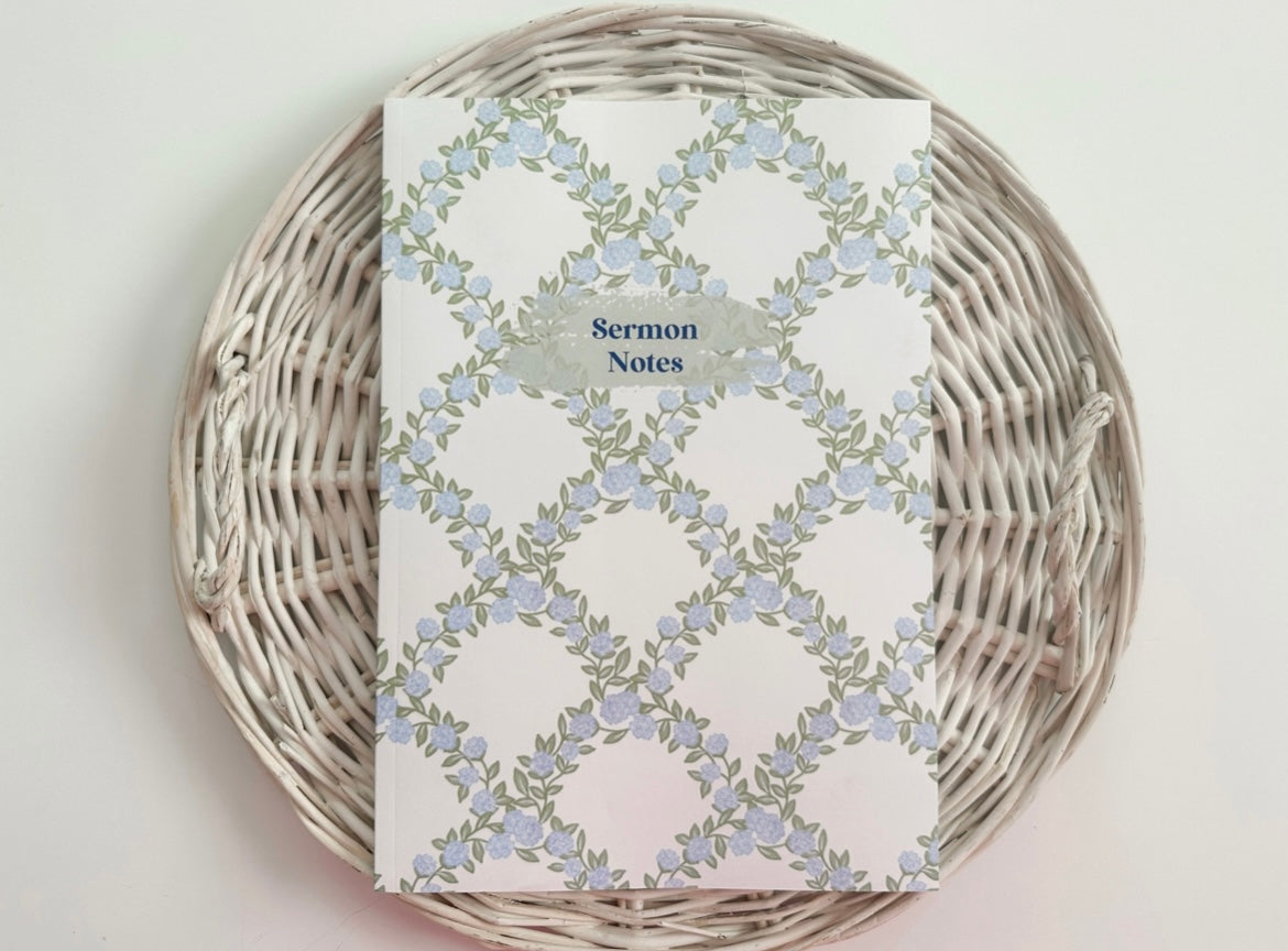 SERMON NOTEBOOK - FLORAL