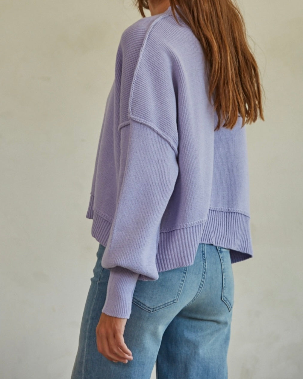 CRUEL SUMMER KNIT - PERIWINKLE