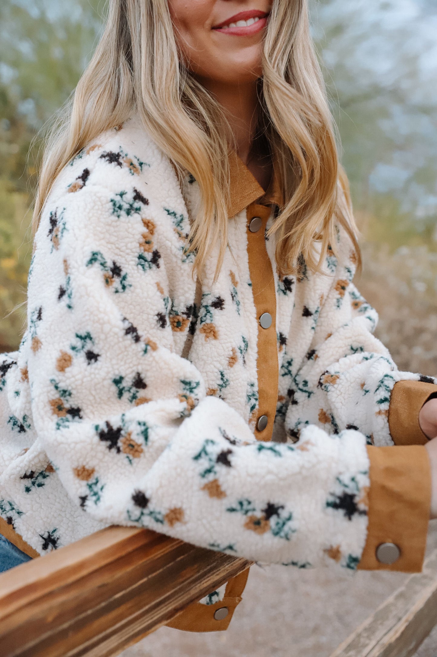 MARIGOLD SHERPA JACKET