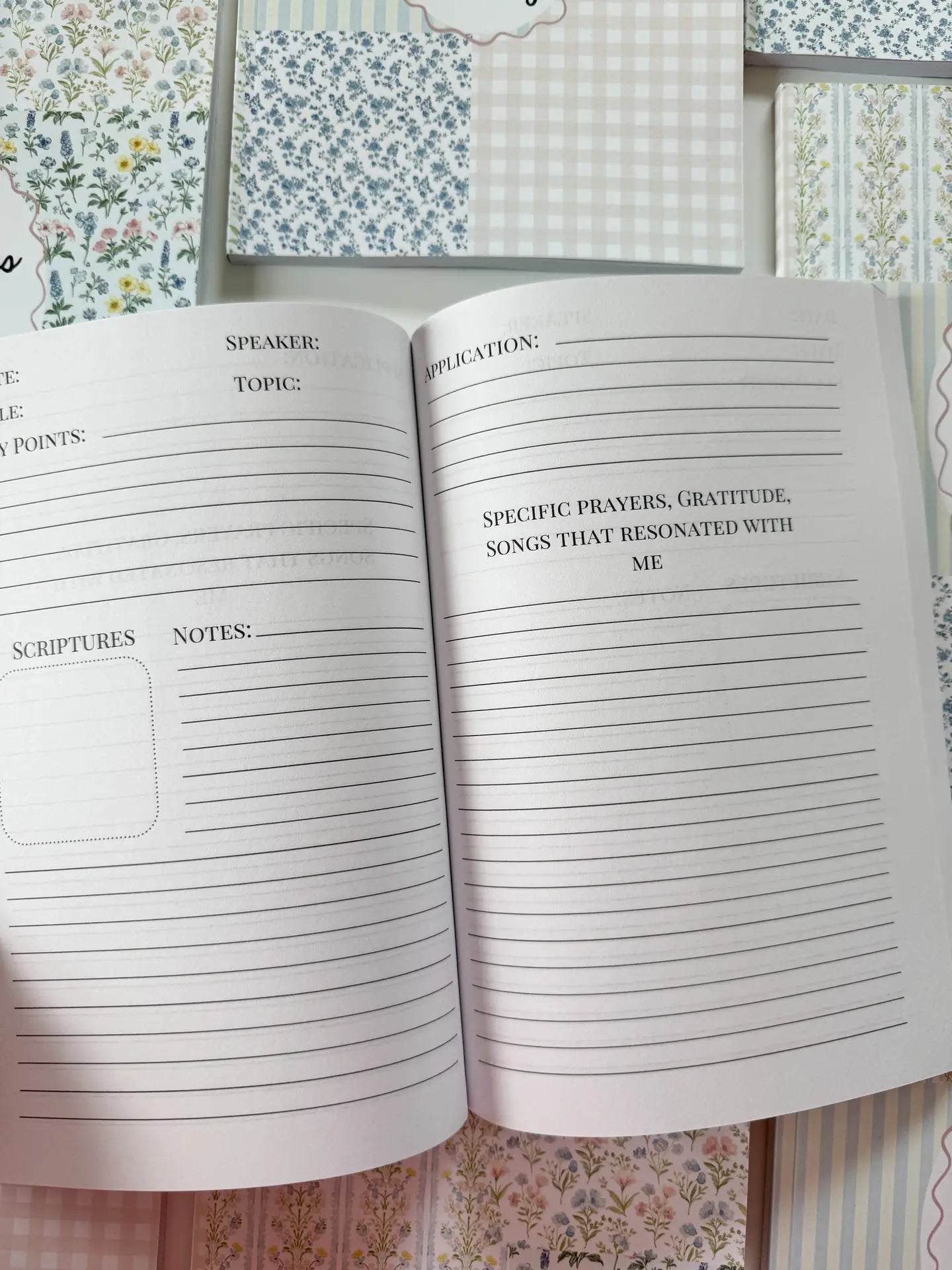 'SURELY GOODNESS AND MERCY' NOTEBOOK