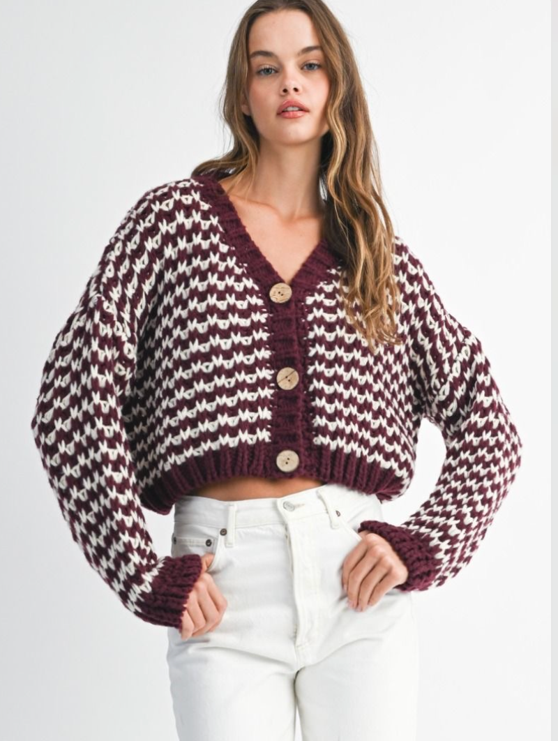 FIRESIDE KNIT CARDIGAN