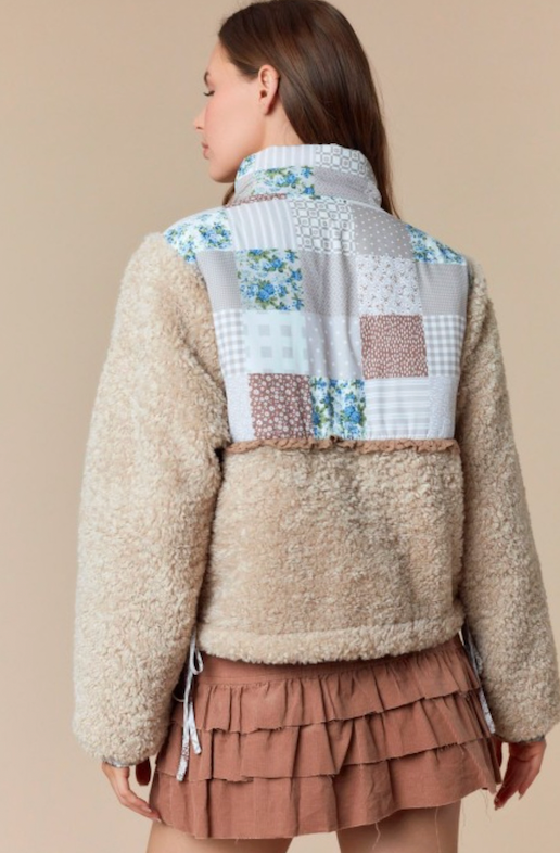 LOVE SHACK SHERPA JACKET