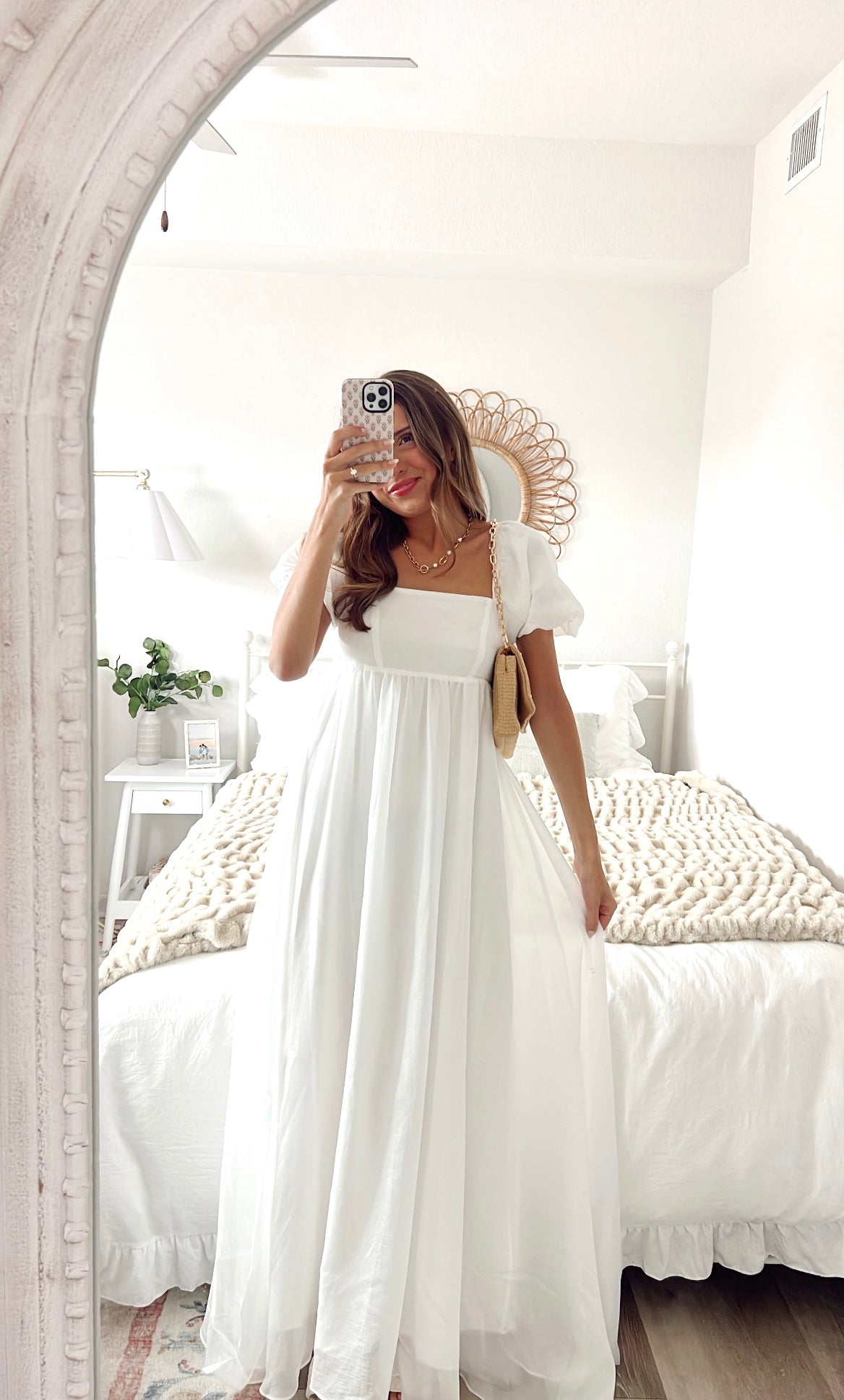 DOVE BABYDOLL MAXI DRESS