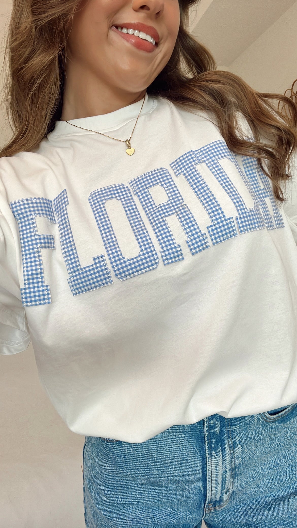 'FLORIDA' PATCHWORK TEE