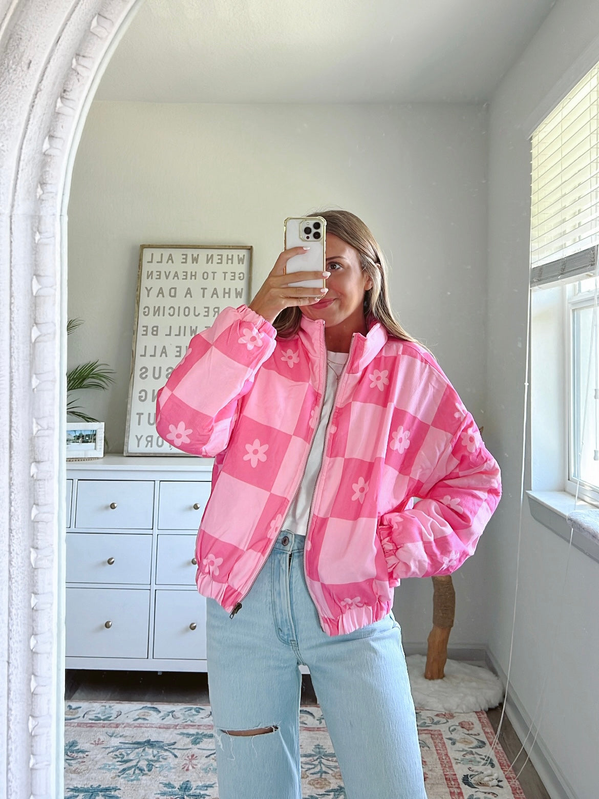 BLUSH RETRO PUFFER