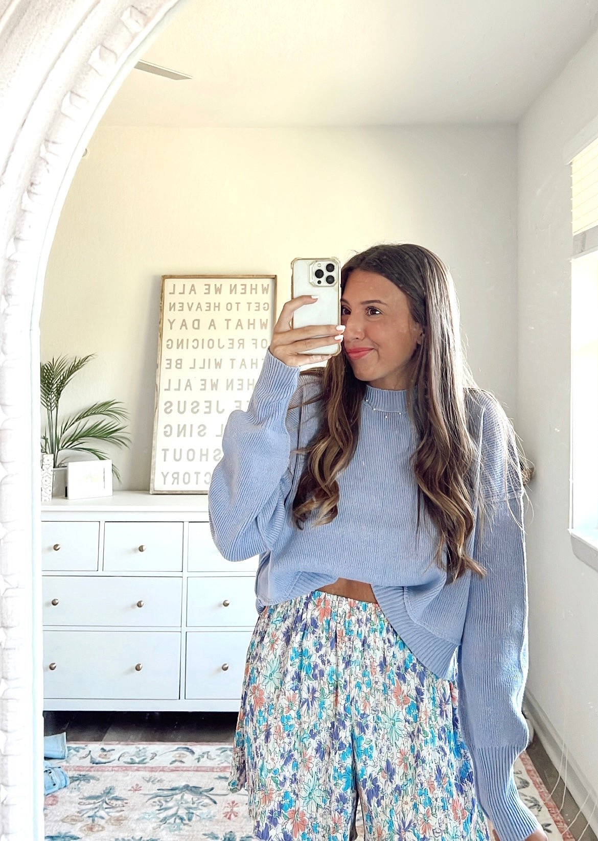 CRUEL SUMMER KNIT - PERIWINKLE