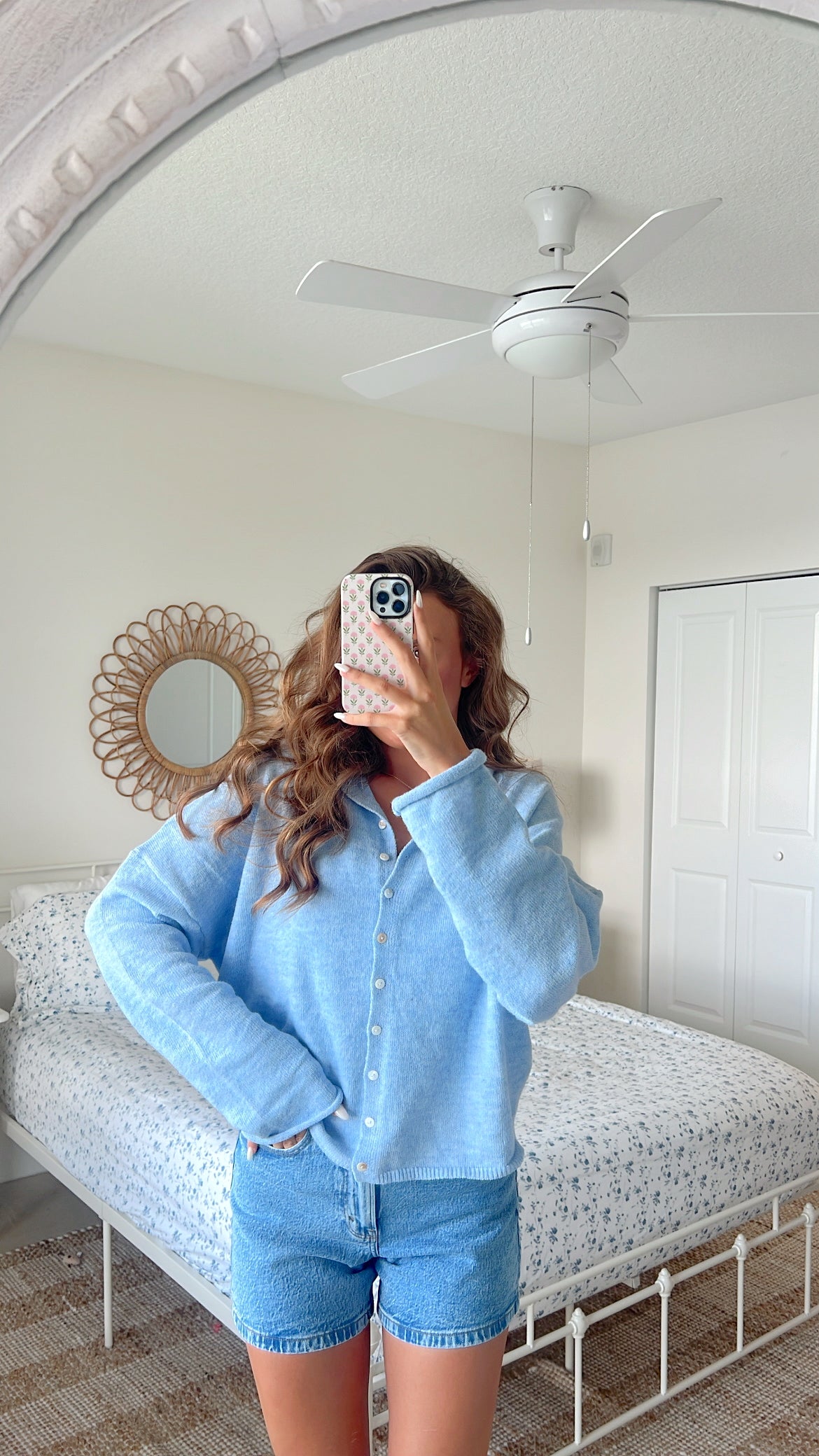 CHURCH GIRL KNIT - BABY BLUE