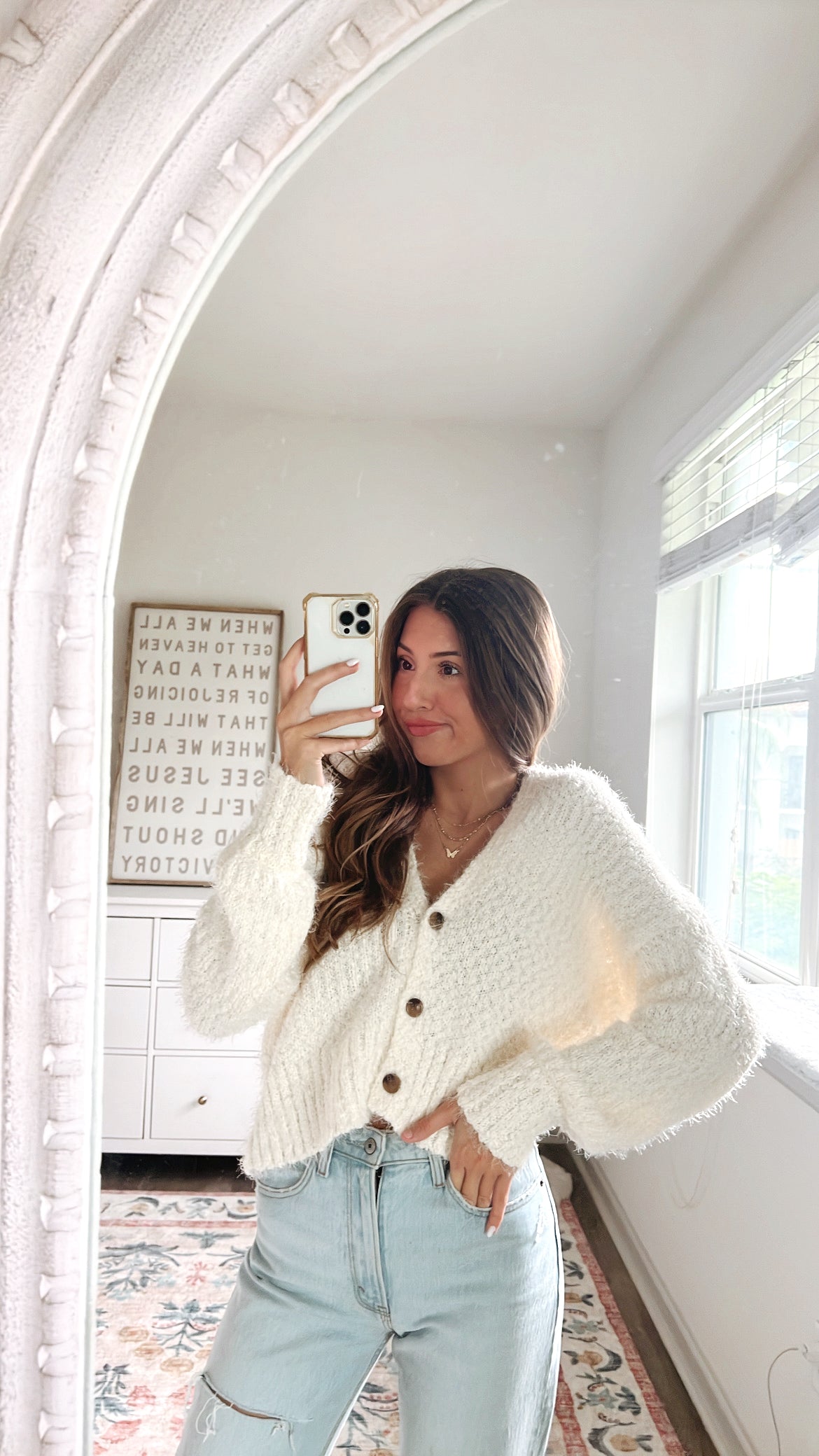 MORNING GLORY CARDI