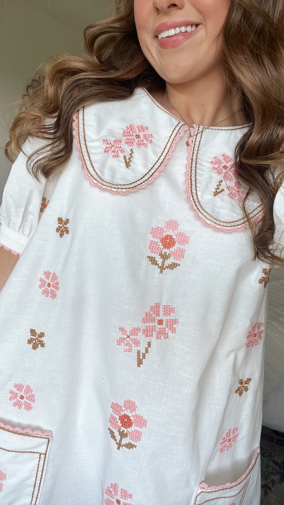 FLOWER CHILD MINI DRESS