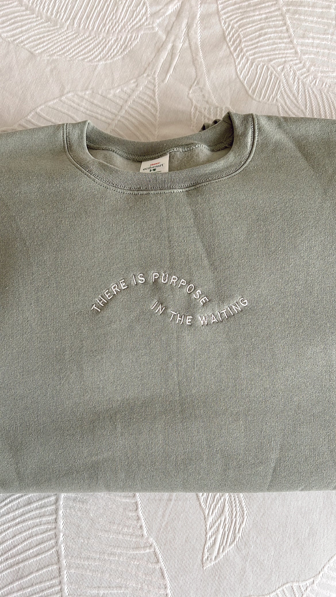 'PURPOSE IN THE WAITING' CREWNECK