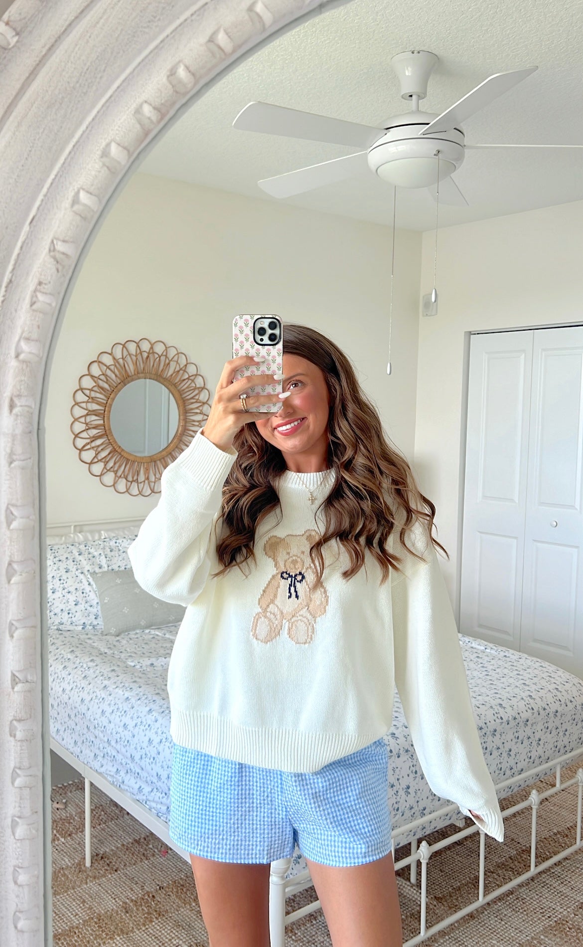 TEDDY BEAR KNIT - IVORY
