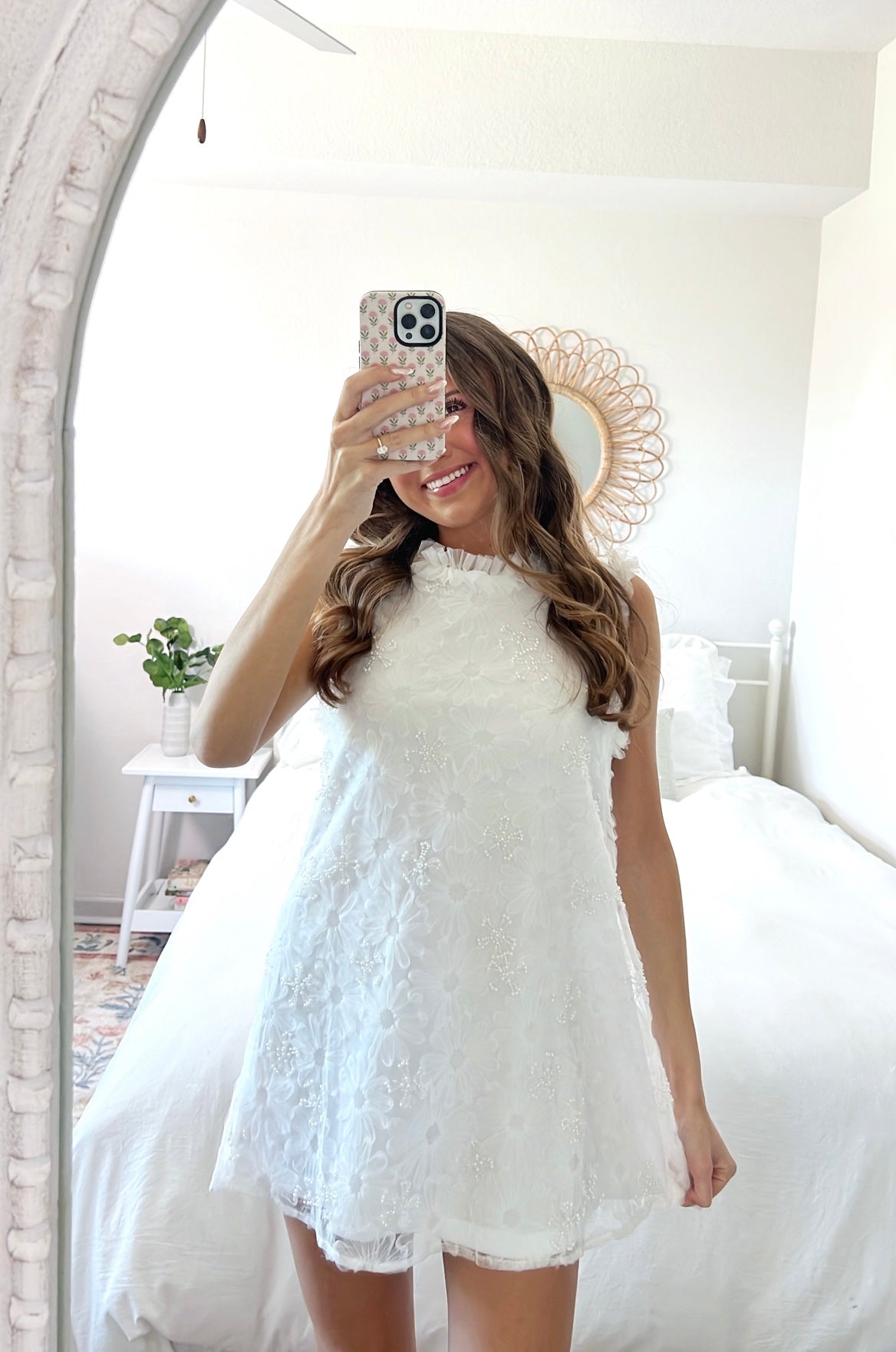 BIRDS OF A FEATHER MINI DRESS