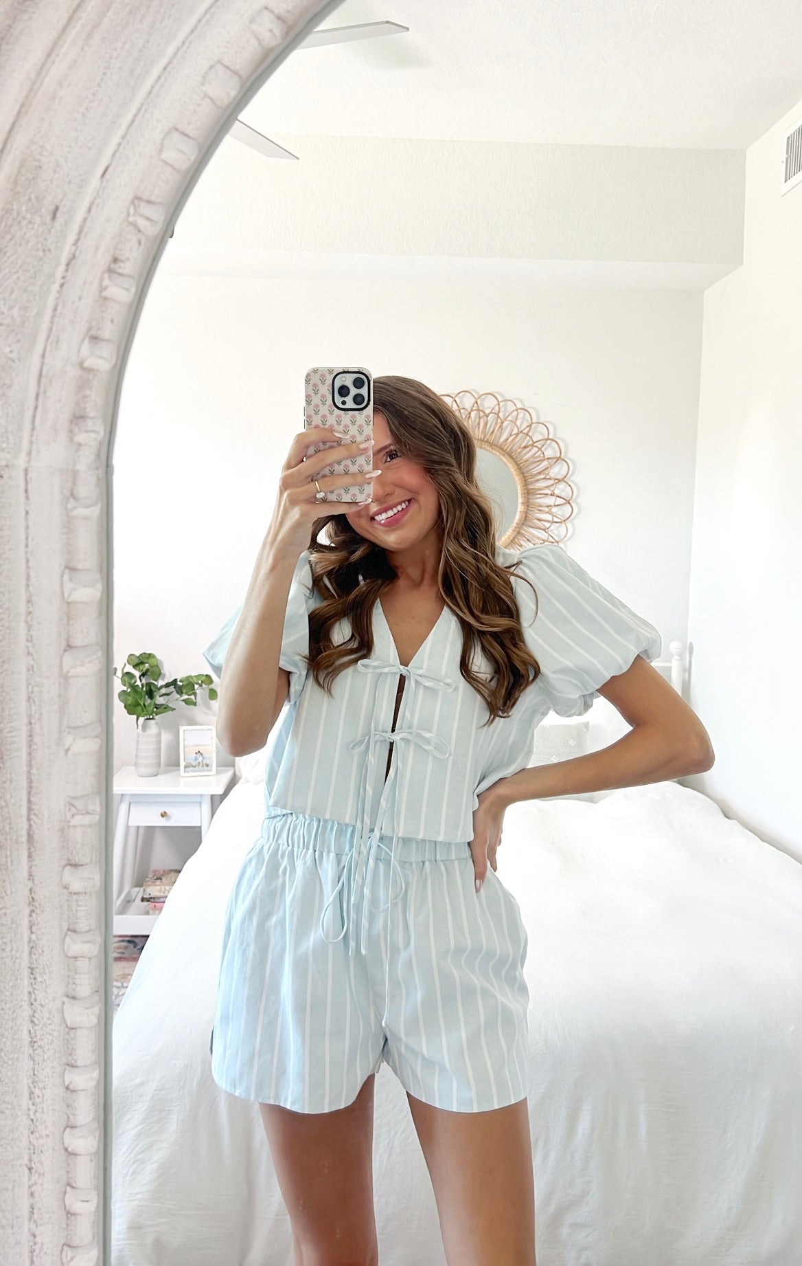 BLUE STRIPE SUMMER SET