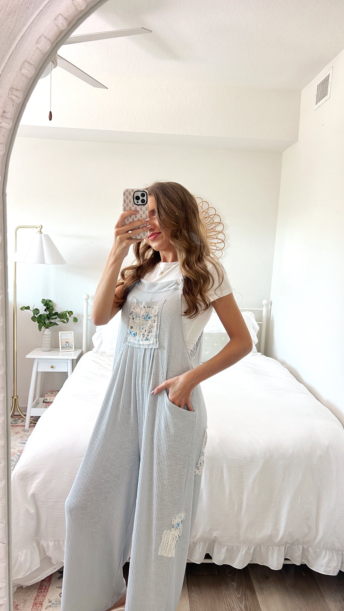 PATCHWORK BEACHY ROMPER