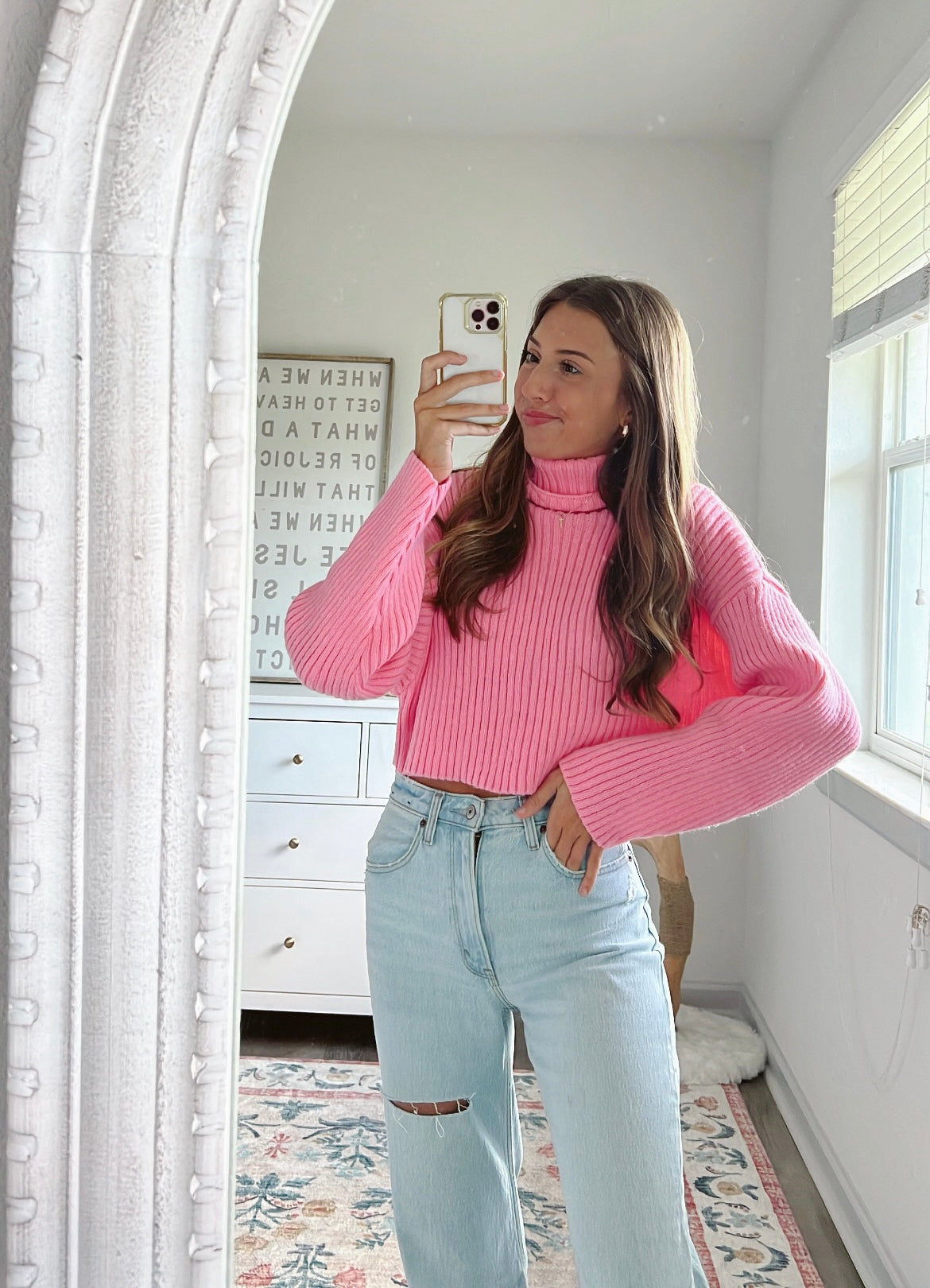 BARBIE CROPPED KNIT