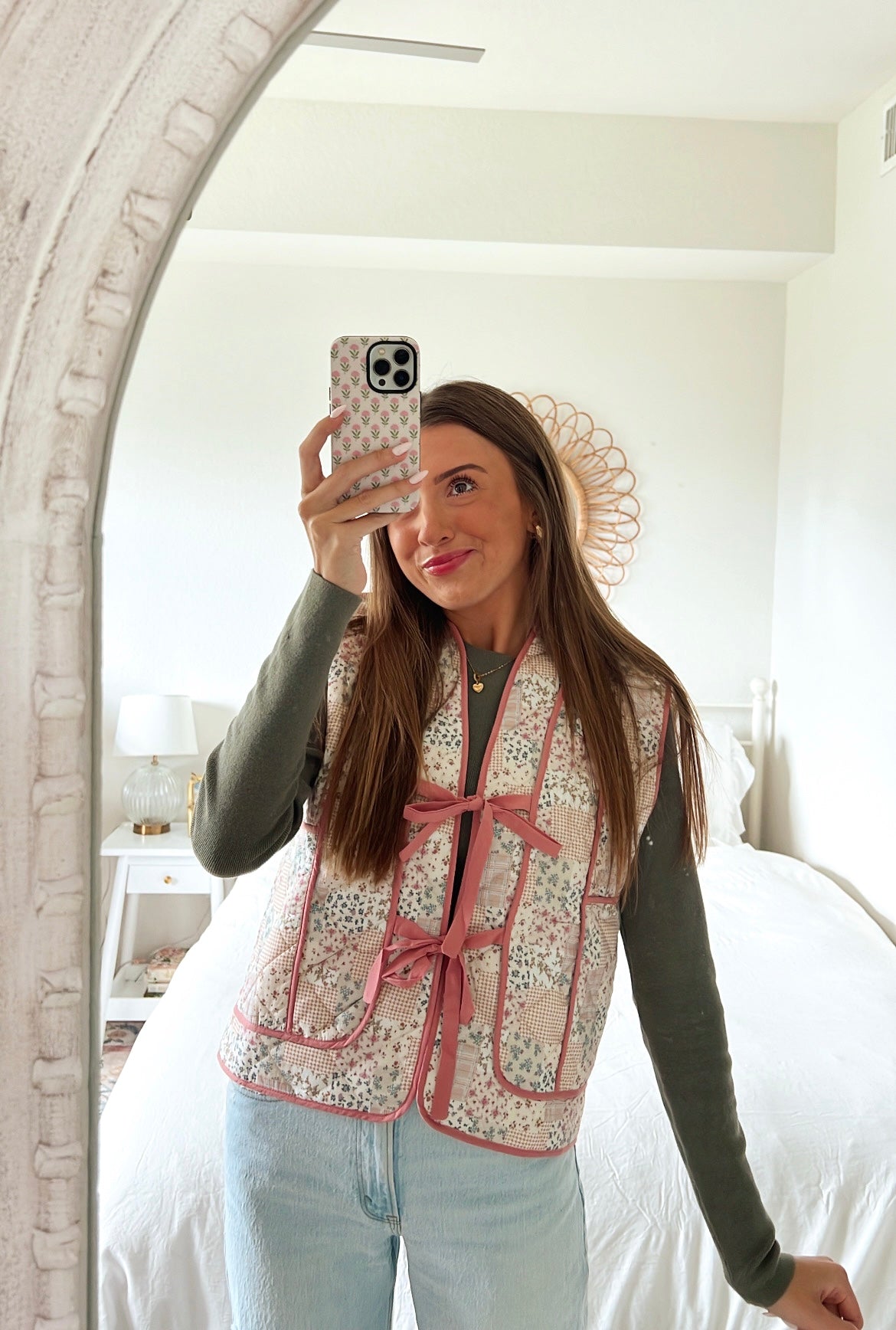FLOWER PATCH VEST