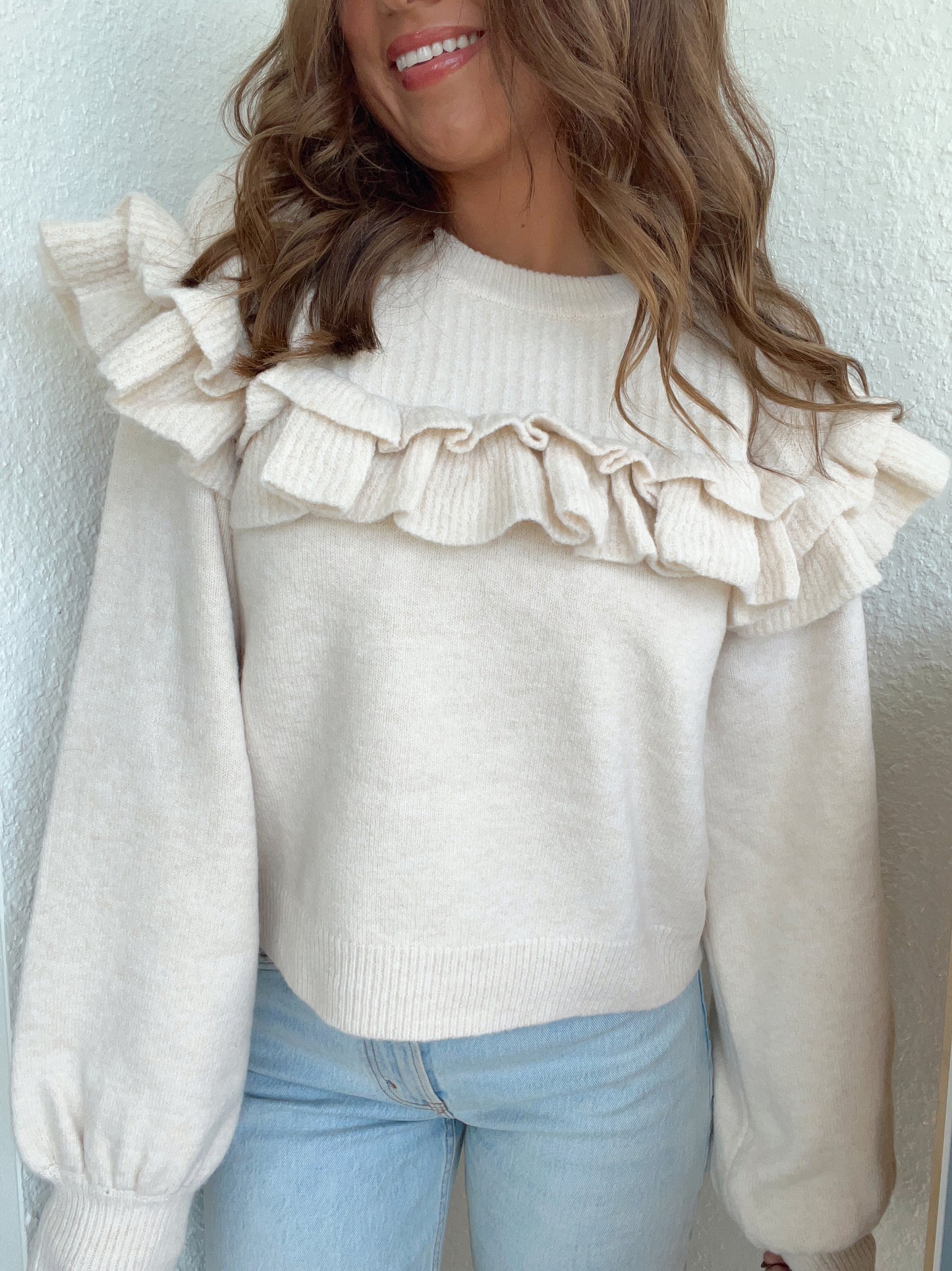 ANABELLE SWEATER - IVORY