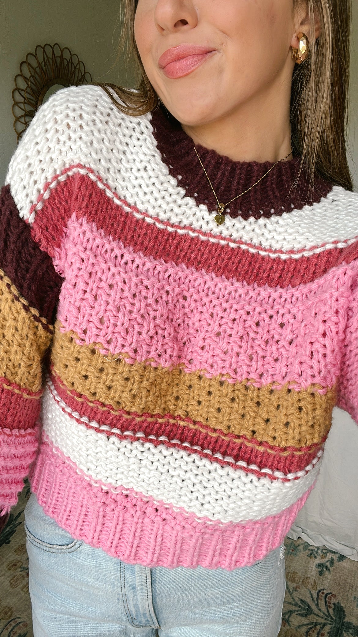EMORY SWEATER - WARM TONE