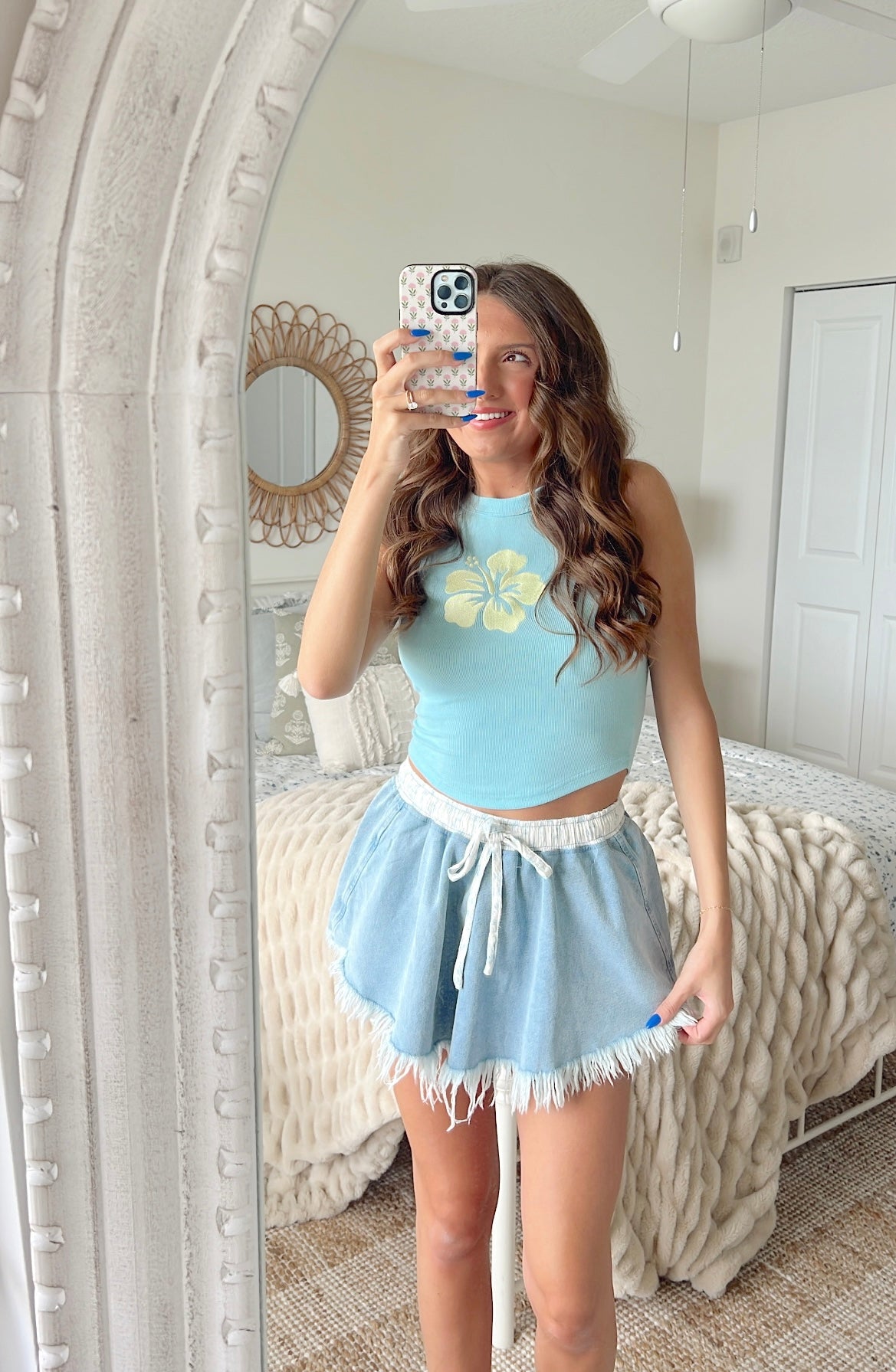 'OCEAN EYES' SKORT