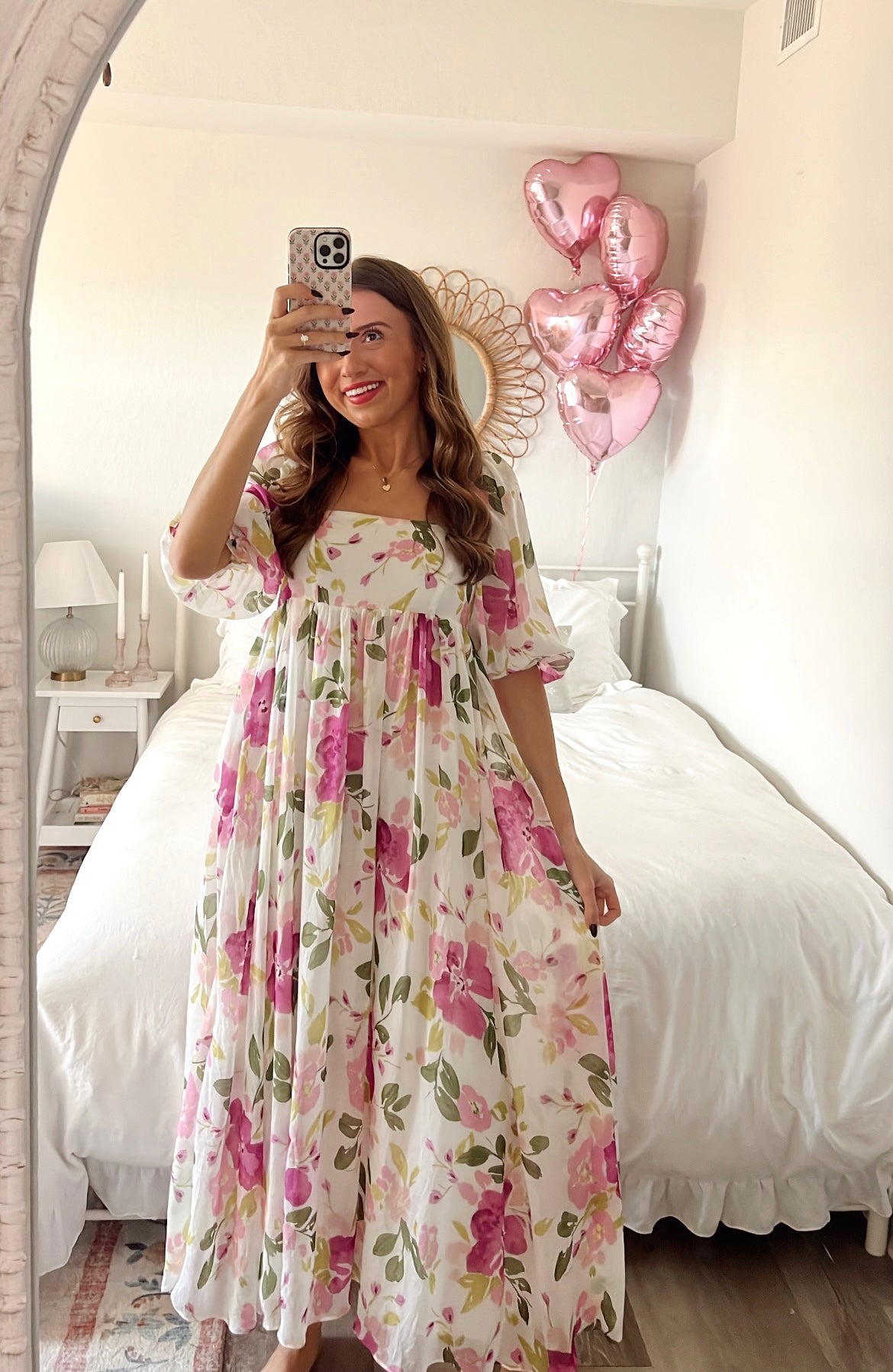 FRENCH LAVENDER MAXI DRESS