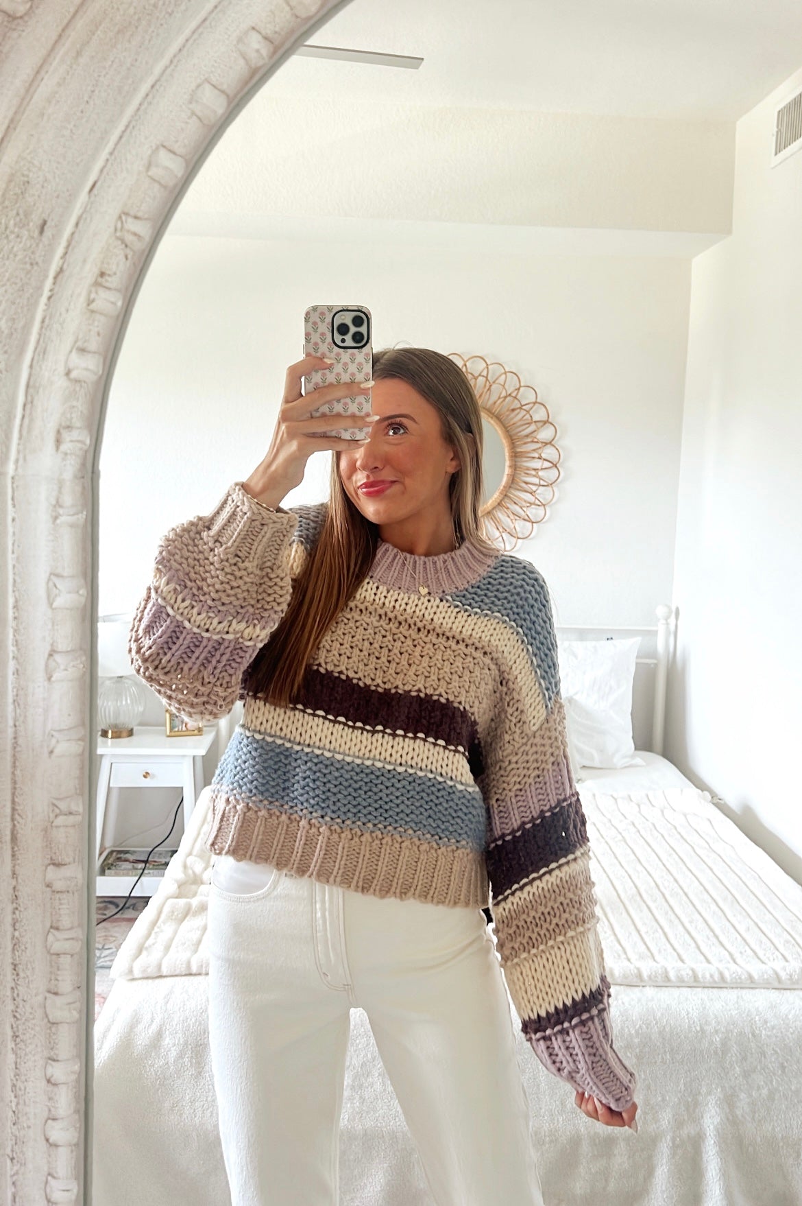 HAZEL CHUNKY KNIT - NEUTRAL
