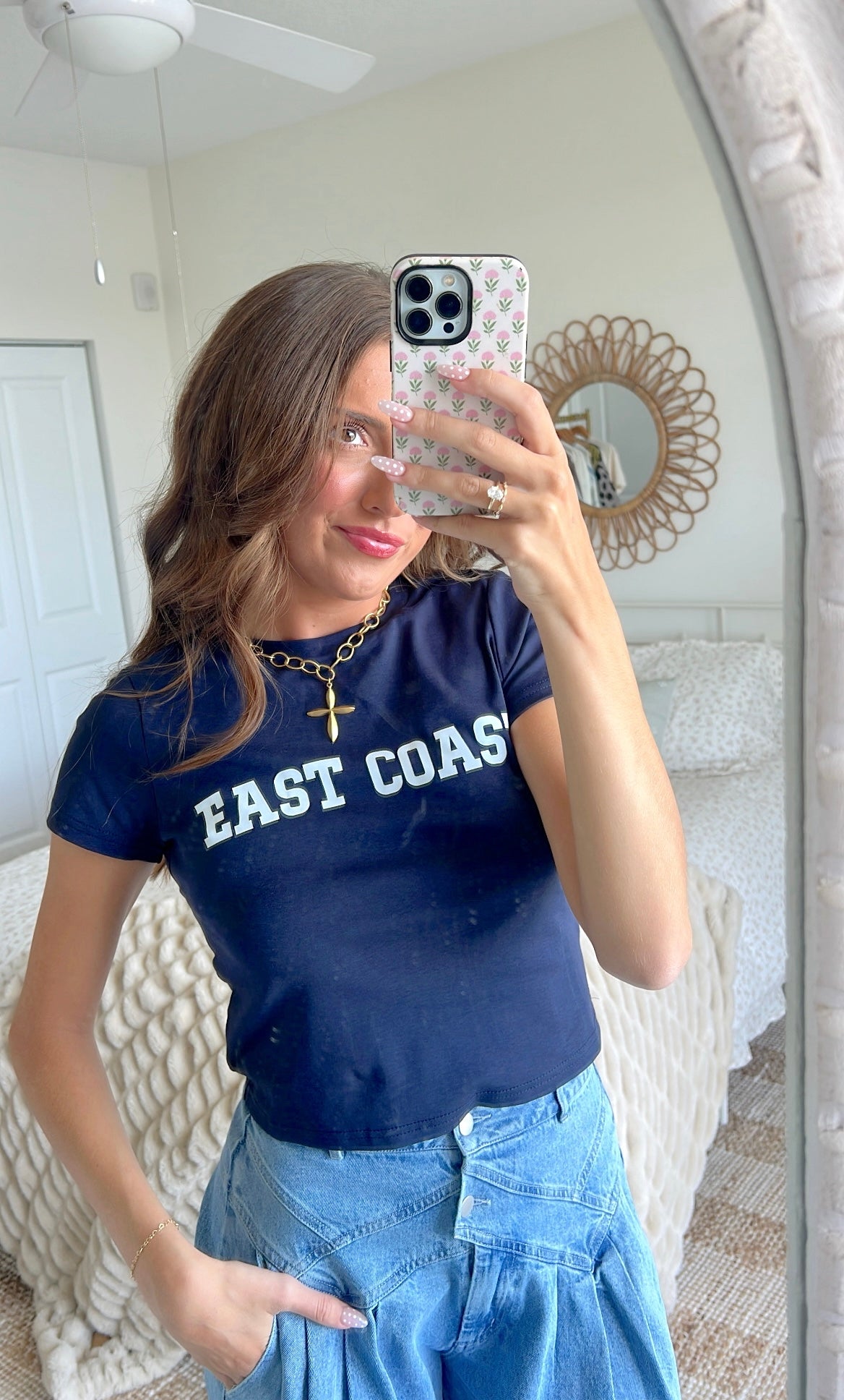 'EAST COAST' BABY TEE