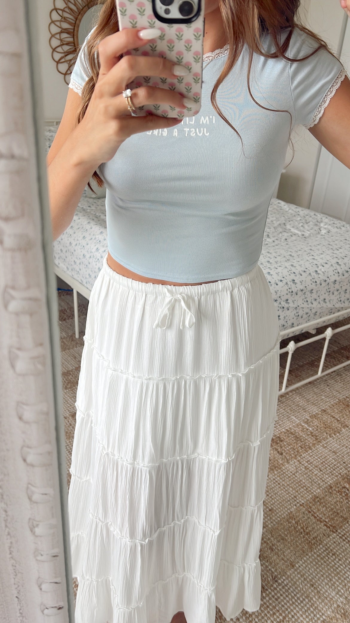 FREE FALLIN' MAXI - WHITE