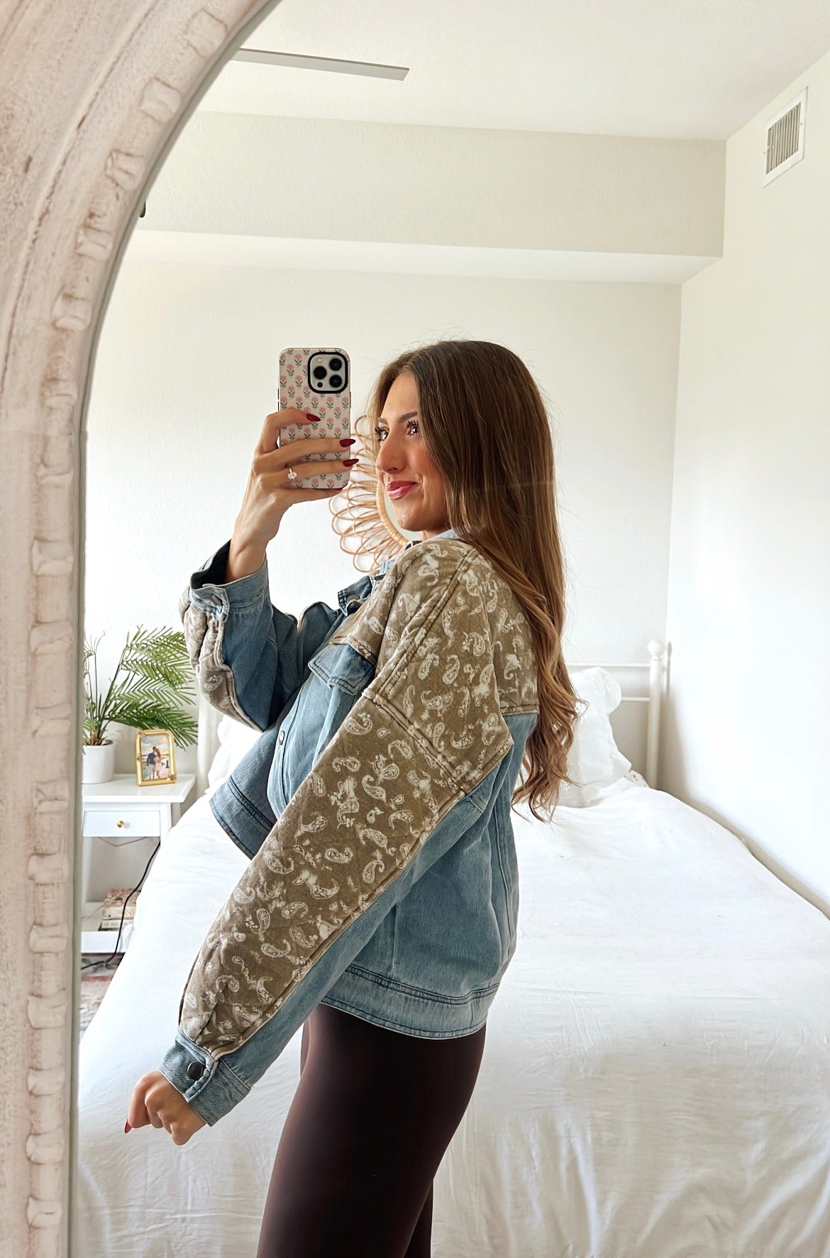 PAISLEY DENIM JACKET