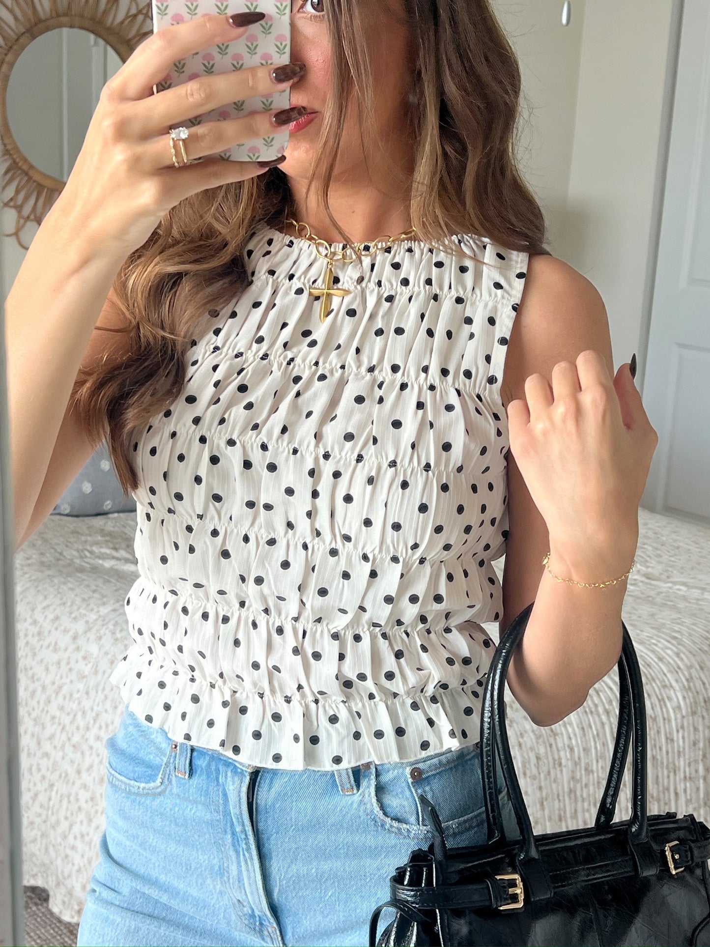 ORCHARD TANK - POLKA DOT