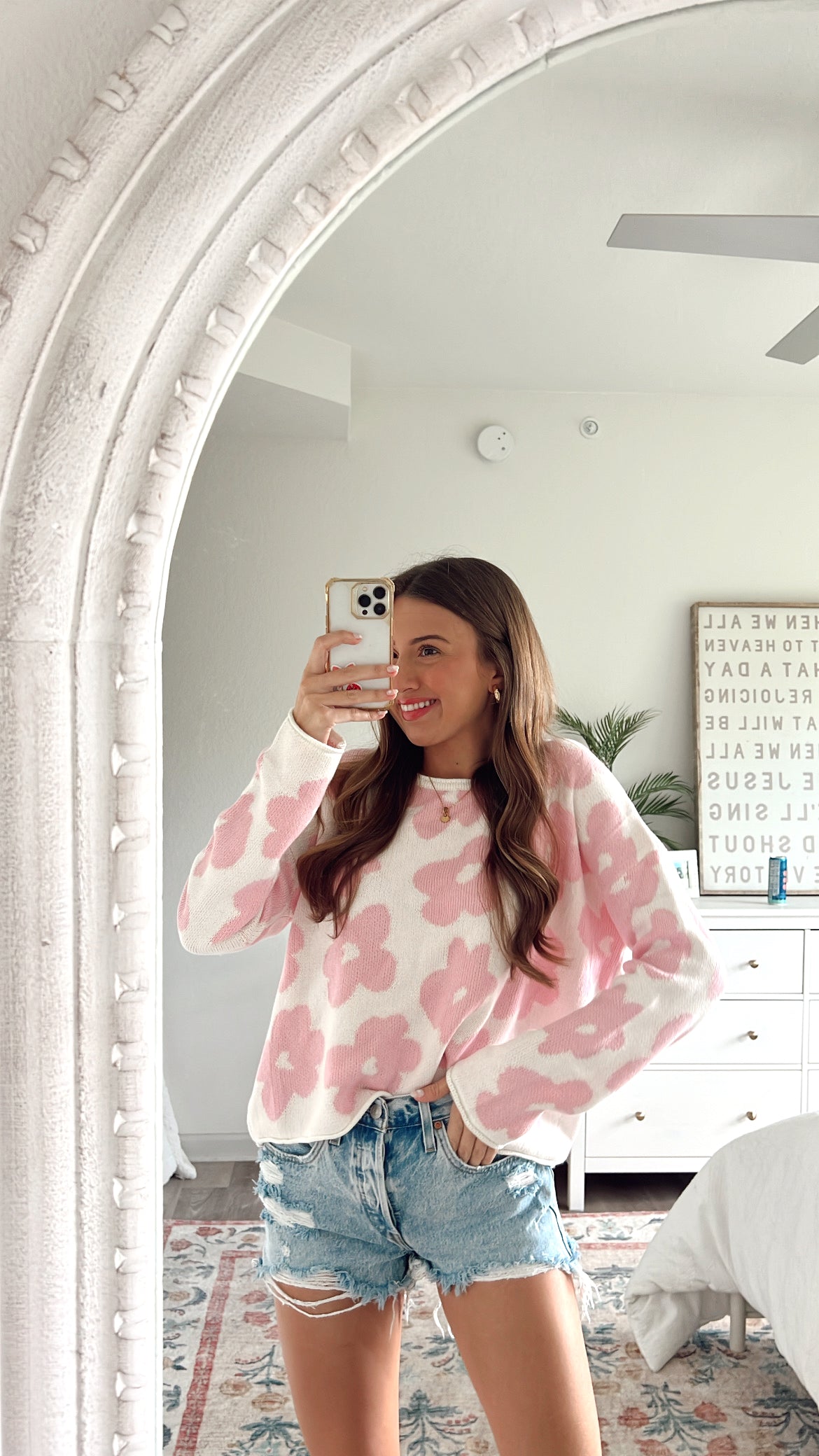 STAY GOLDEN KNIT - PINK