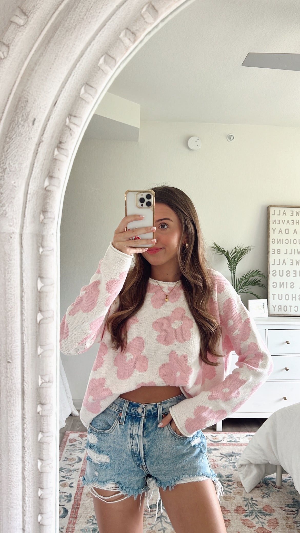 STAY GOLDEN KNIT - PINK