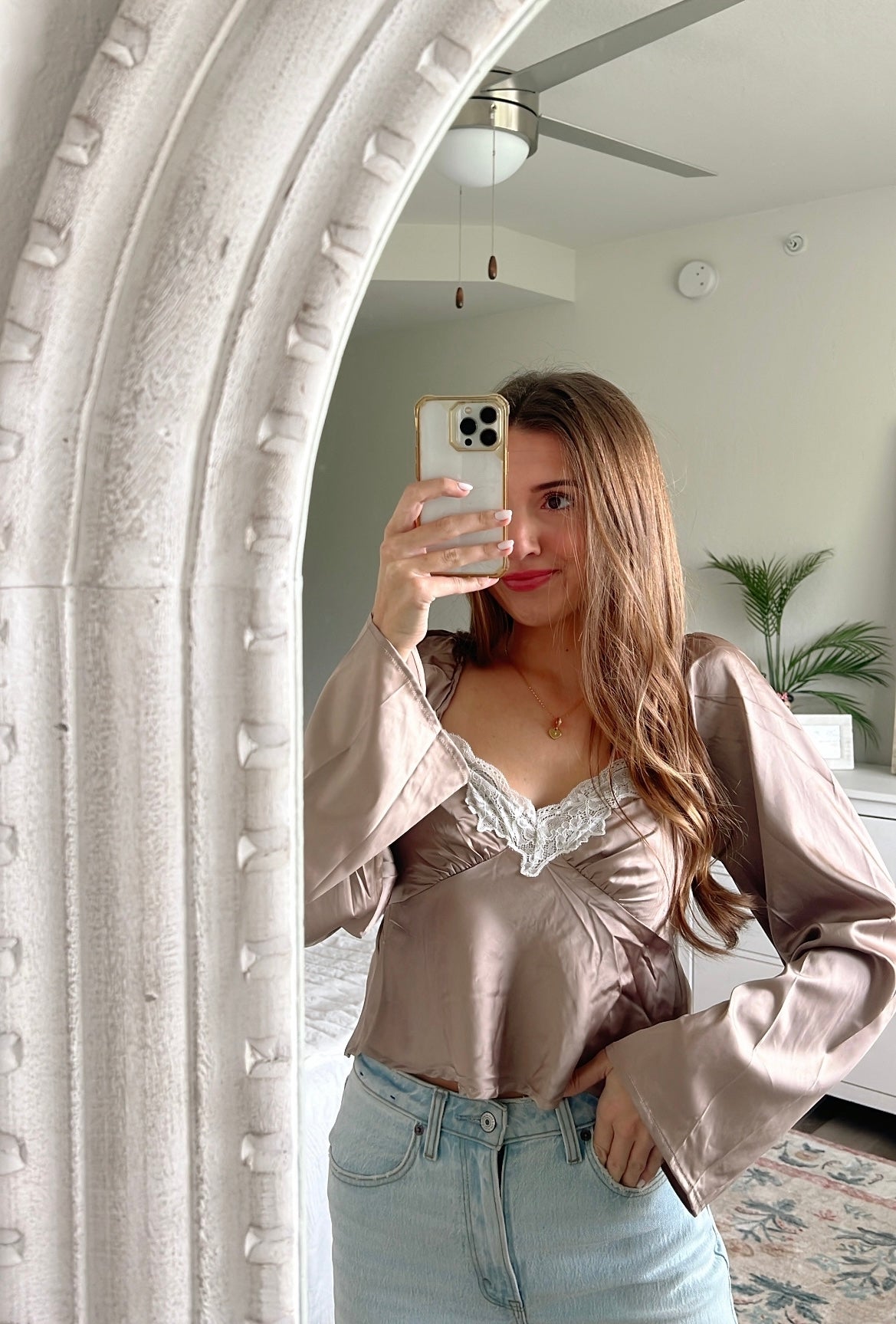VALENTINE LACE TOP
