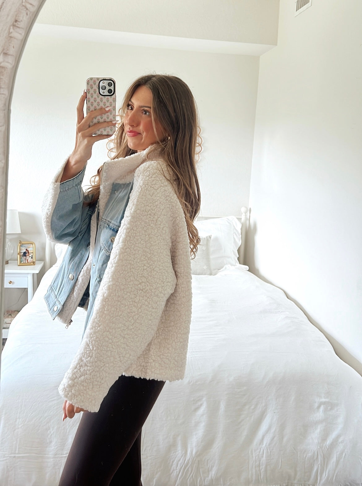 SNOWBANK DENIM SHERPA JACKET