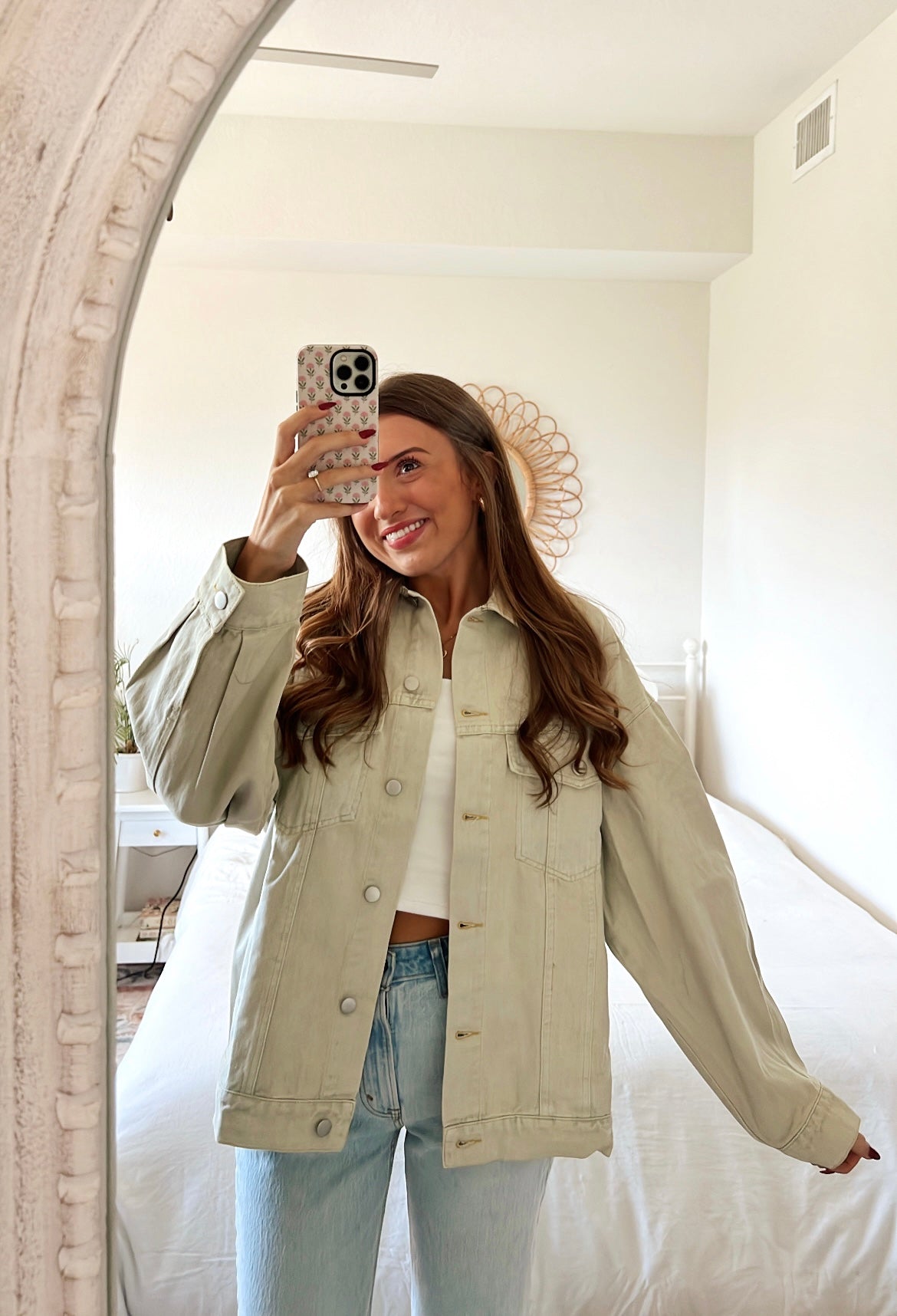 WASHED DENIM JACKET