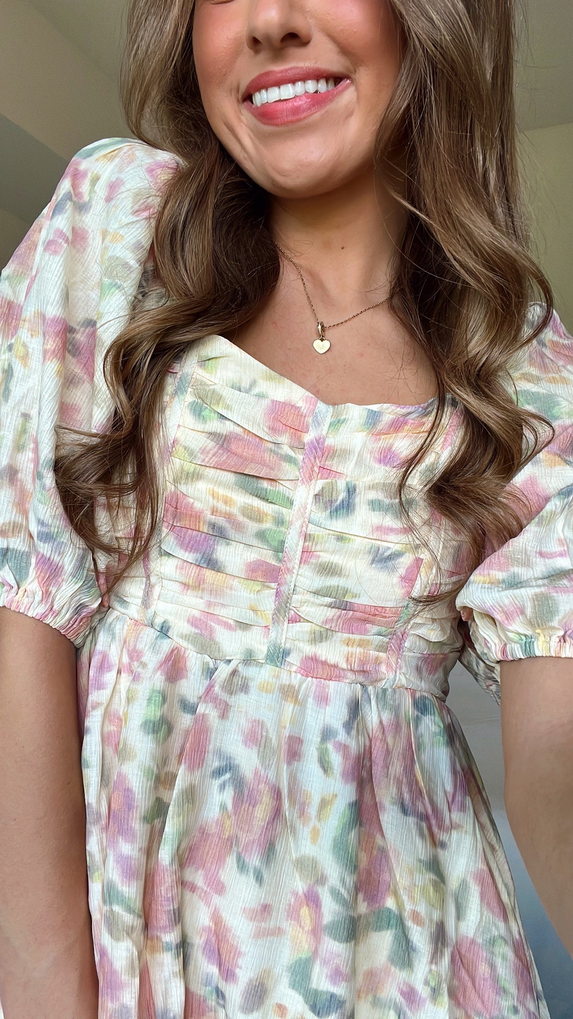 SOPHIA FLORAL MINI DRESS