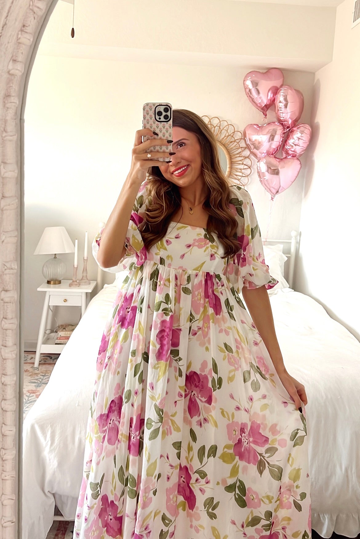 FRENCH LAVENDER MAXI DRESS