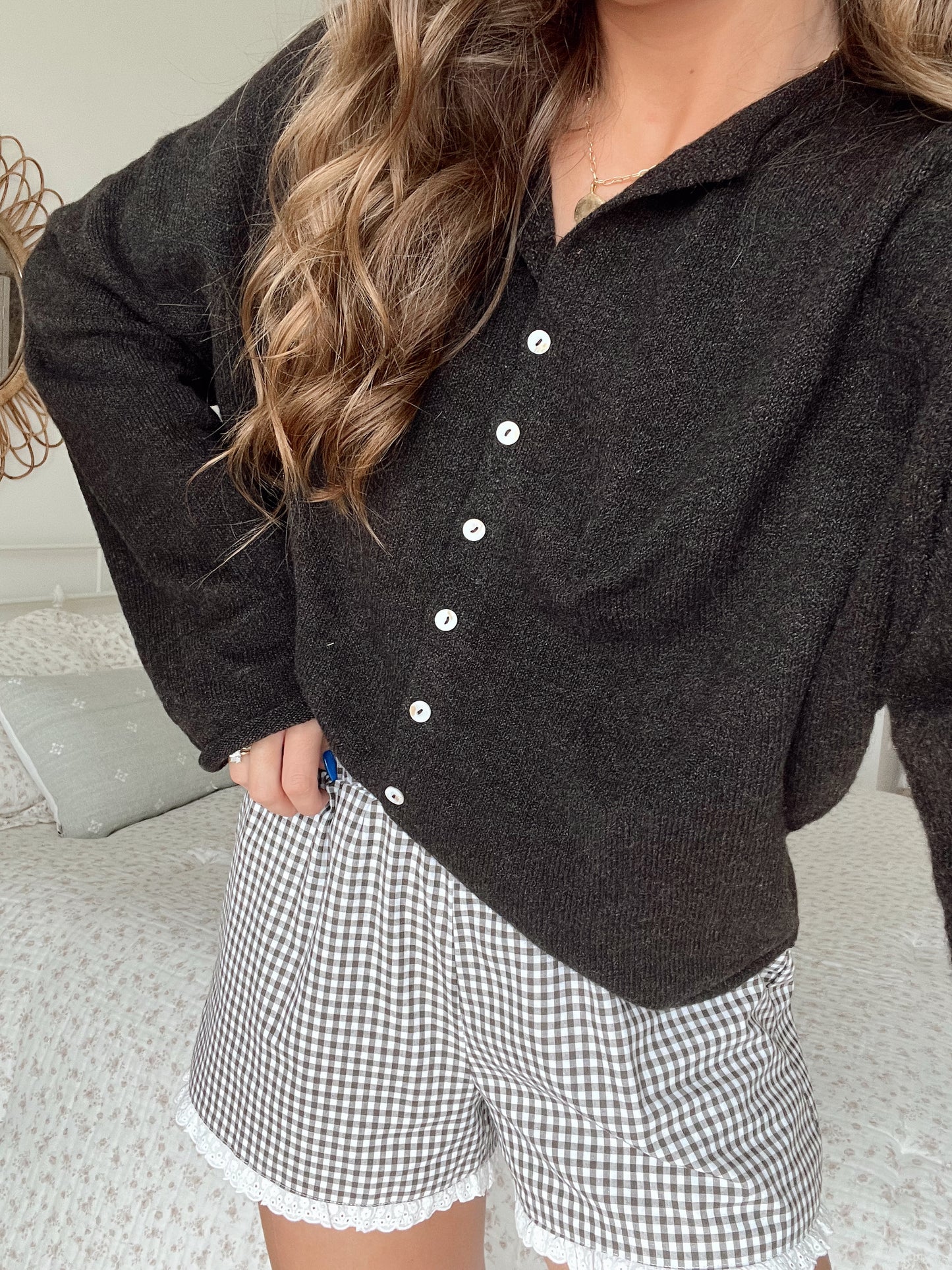 CHURCH GIRL KNIT - MOCHA BROWN