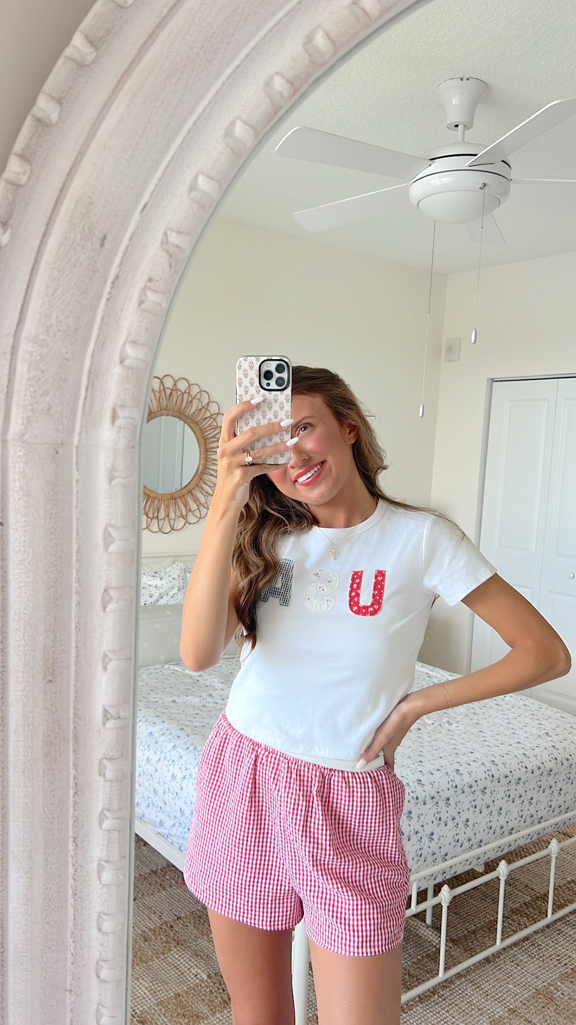 'USA' PATCHWORK BABY TEE